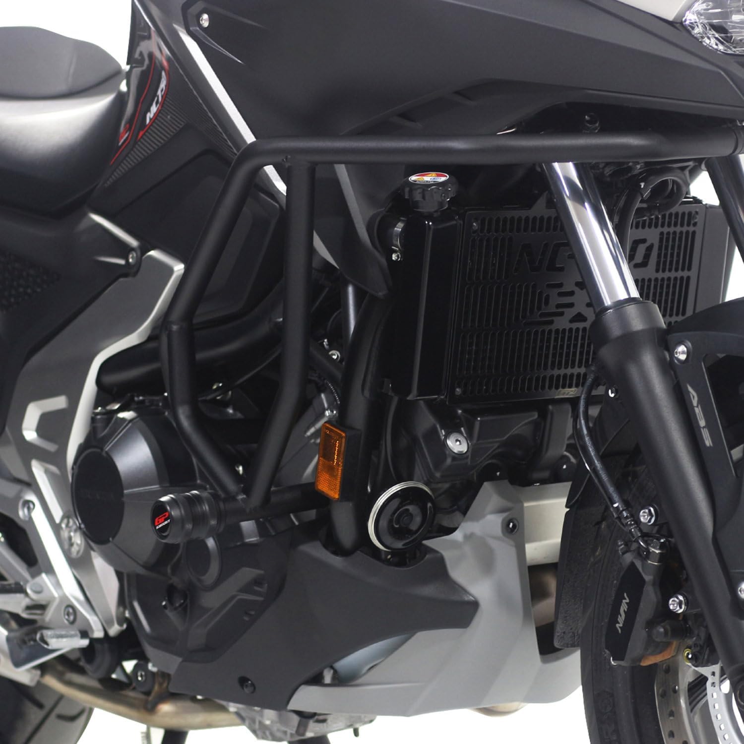 GP Kompozit Engine Guard Crash Bar Protection Black Compatible For Honda NC700X / NC750X 2012-2025