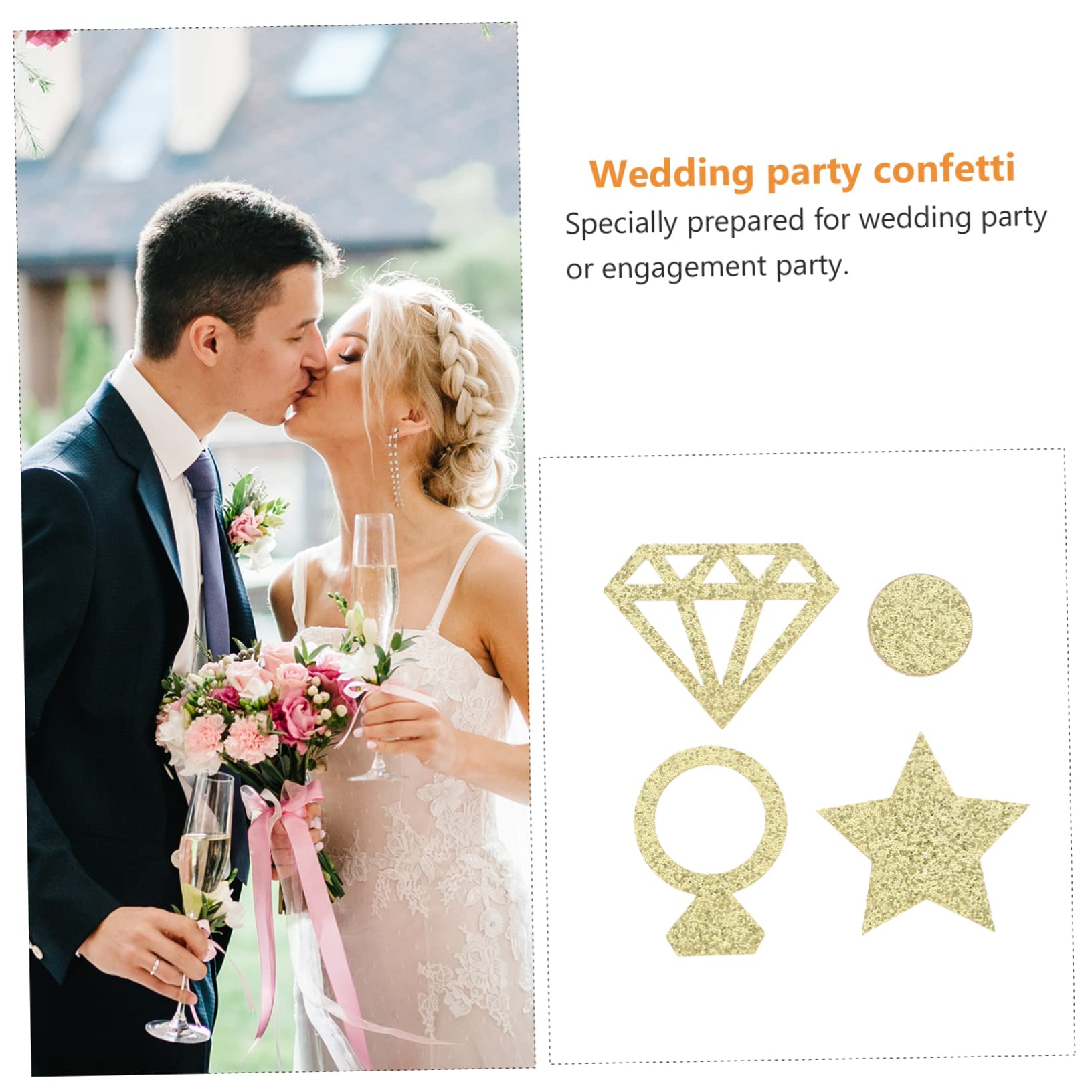 Gadpiparty 5 Sets Romantische Hochzeit Verleihen Sie Ihrer Hochzeit Oder Verlobung Charme 2 Packungen * 5