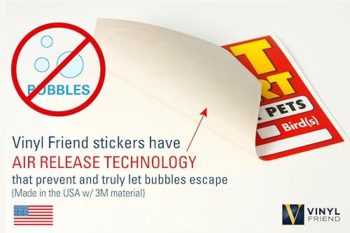 Miniatura 5 de Calcomanías de alerta para mascotas y adhesivos estáticos  Alerta de seguridad contra incendios y rescate (paquete de 10)  7 mil  Laminado UV  3