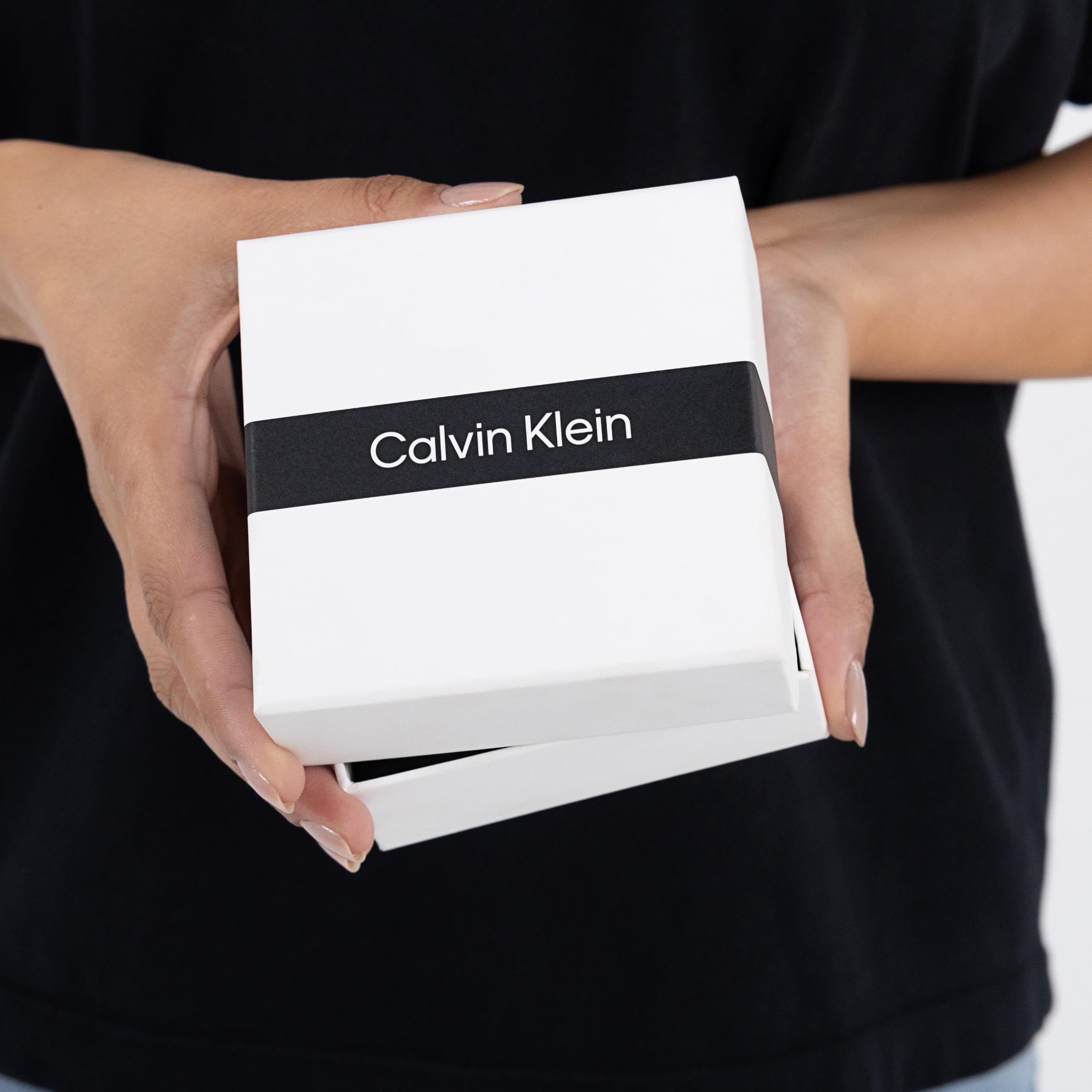 Pulsera de capas de acero inoxidable Calvin Klein para mujer