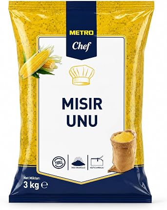 Metro Chef M s r Unu,  nce Gran ll , 3 kg | Kilitli Ambalaj, 356 kcal/100 g, Yerli  retim, Gluten  erebilir, Serin Ortamda Saklay n