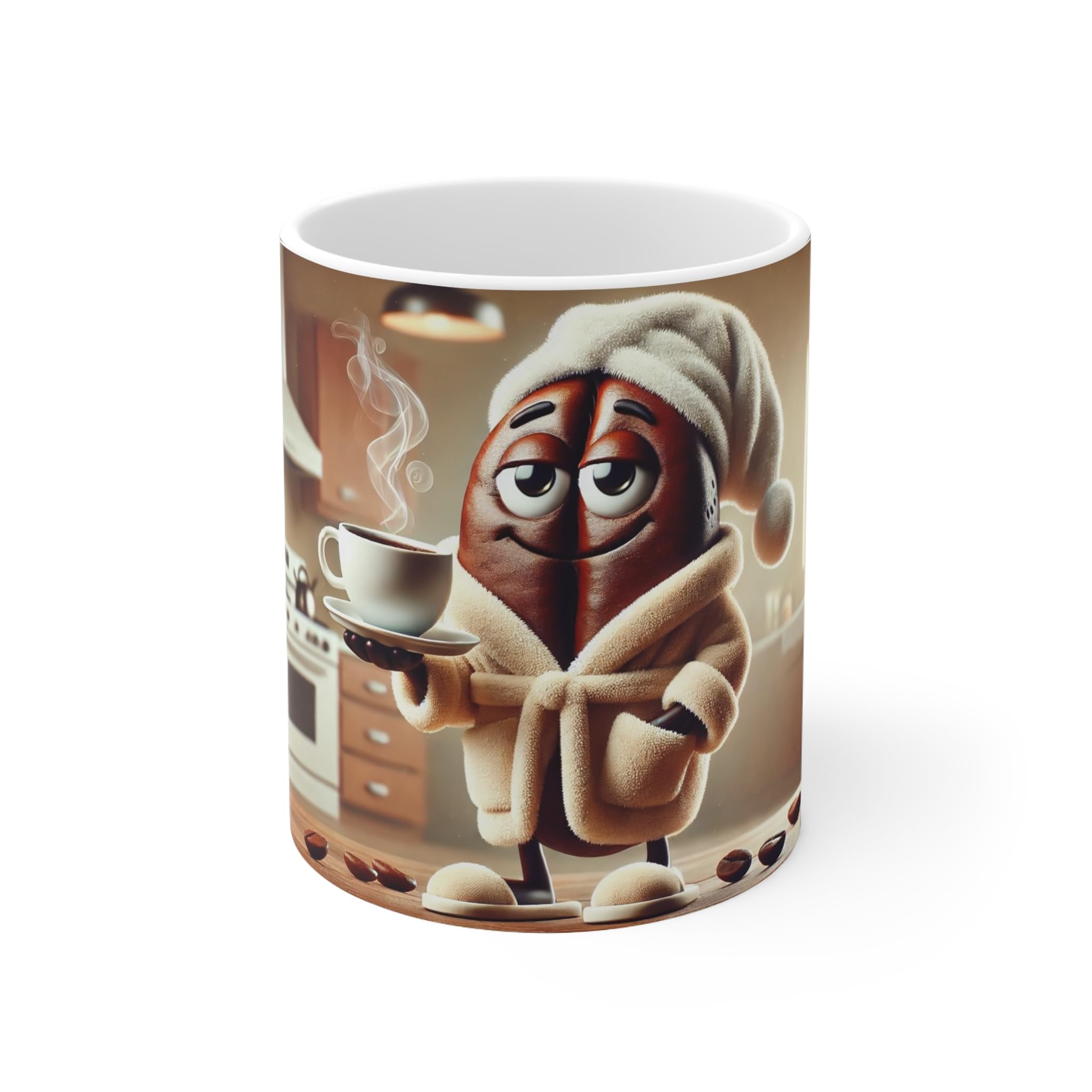 Novelty Coffee Mug with Funny Character Design, 330 ml