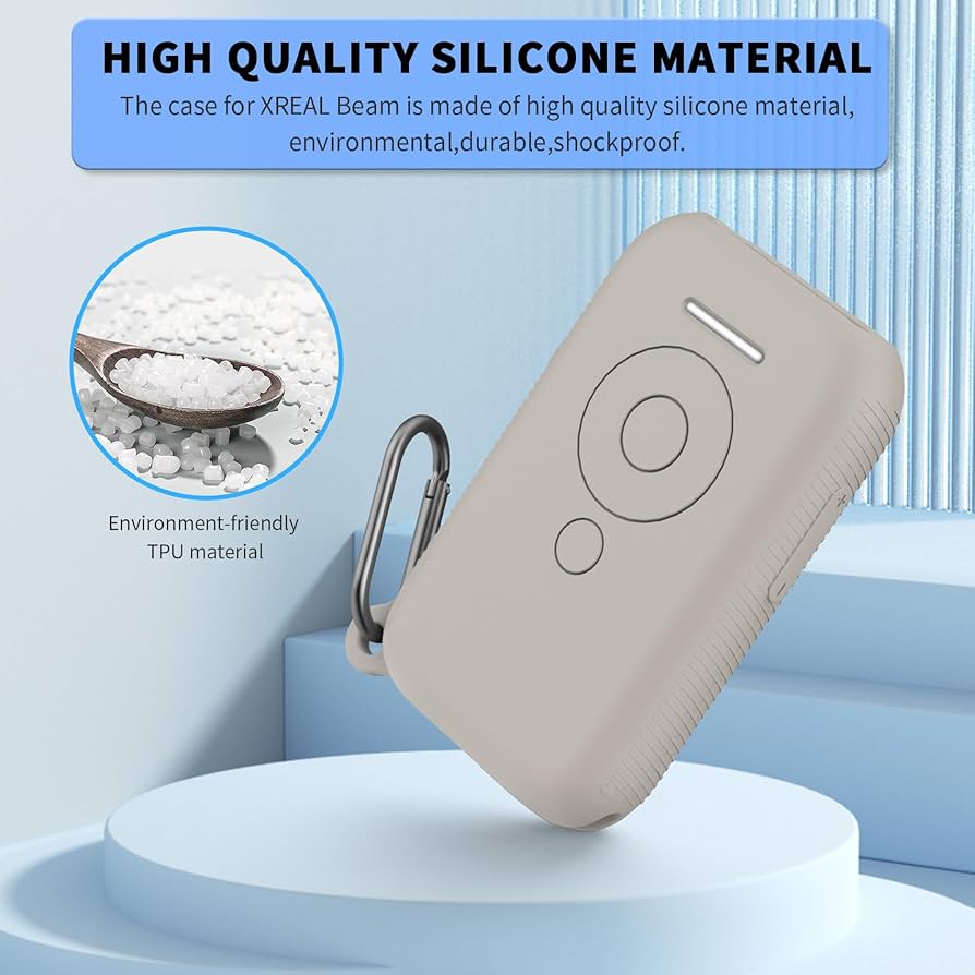XREAL BEAM＋シリコンケース Amazon.com: AGENTNANO Silicone Case Compatible with XREAL