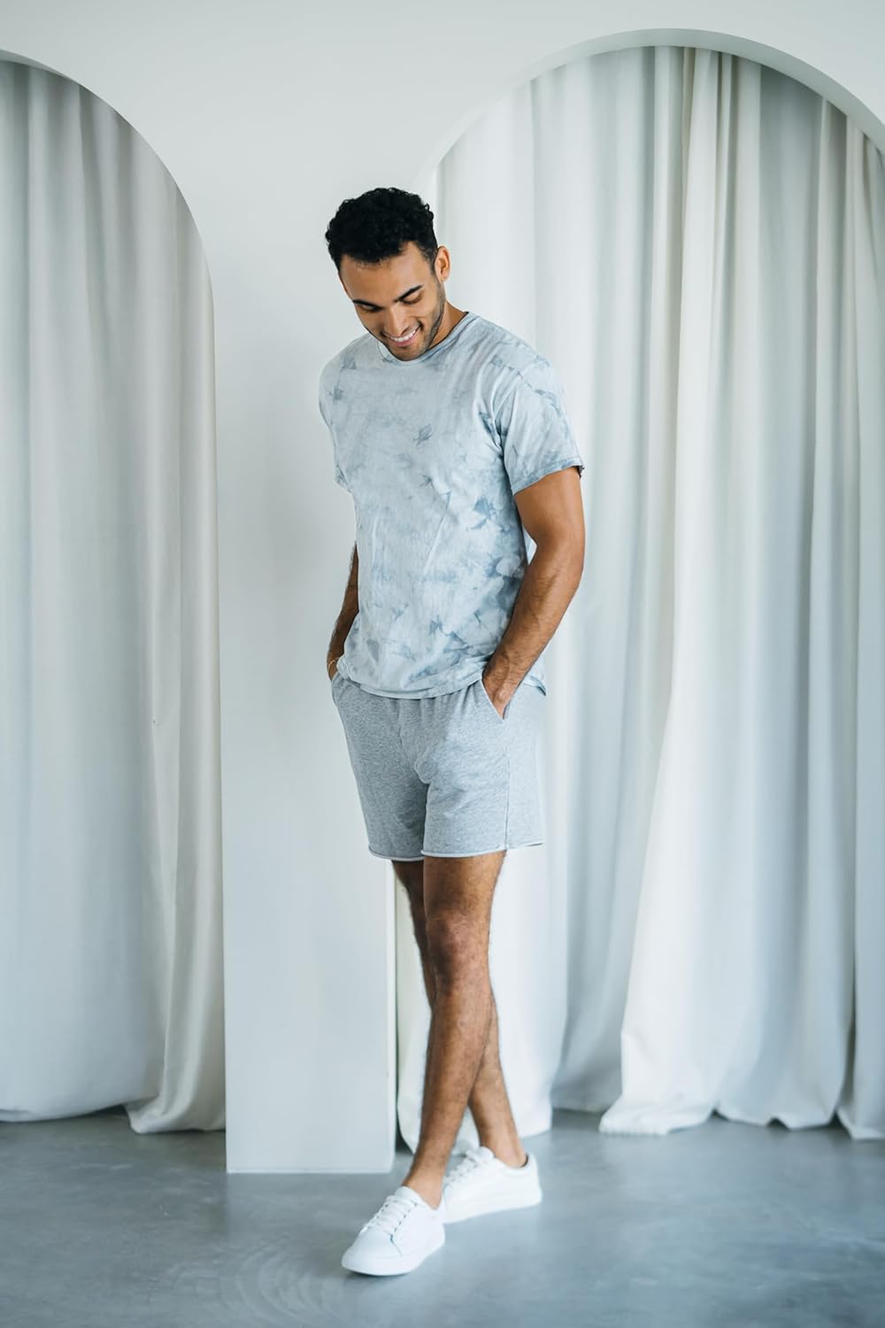 Colortone Crystal Wash Tie Dye Short Sleeve T-Shirt for Men and Women - Image 3