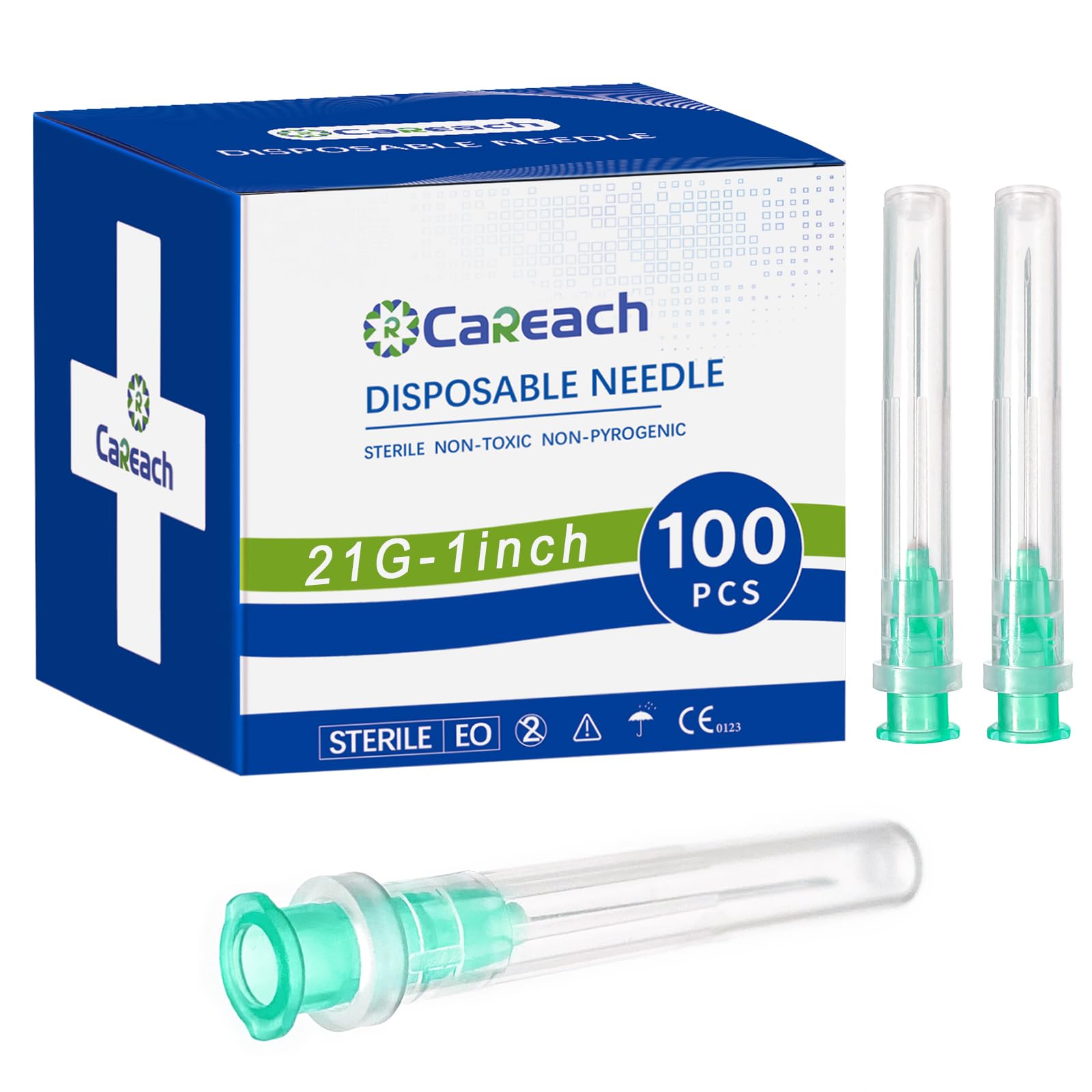 100pcs 27 gauge 1 inch Needle Luer Lock, Individually Wrapped — Amazon image 18