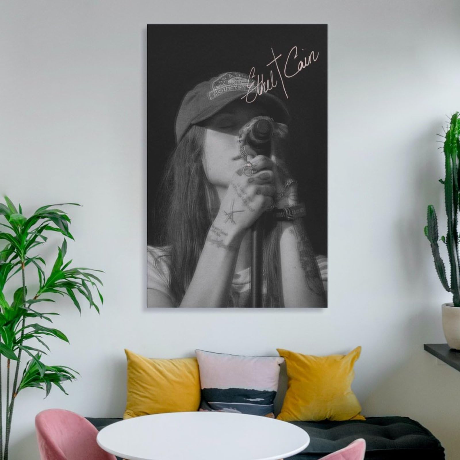 Ethel Cain - Affiches Sur Toile Vintage 30x45 Cm - Art Mural Rétro Pour Salon Et Chambre - Sans Cadre