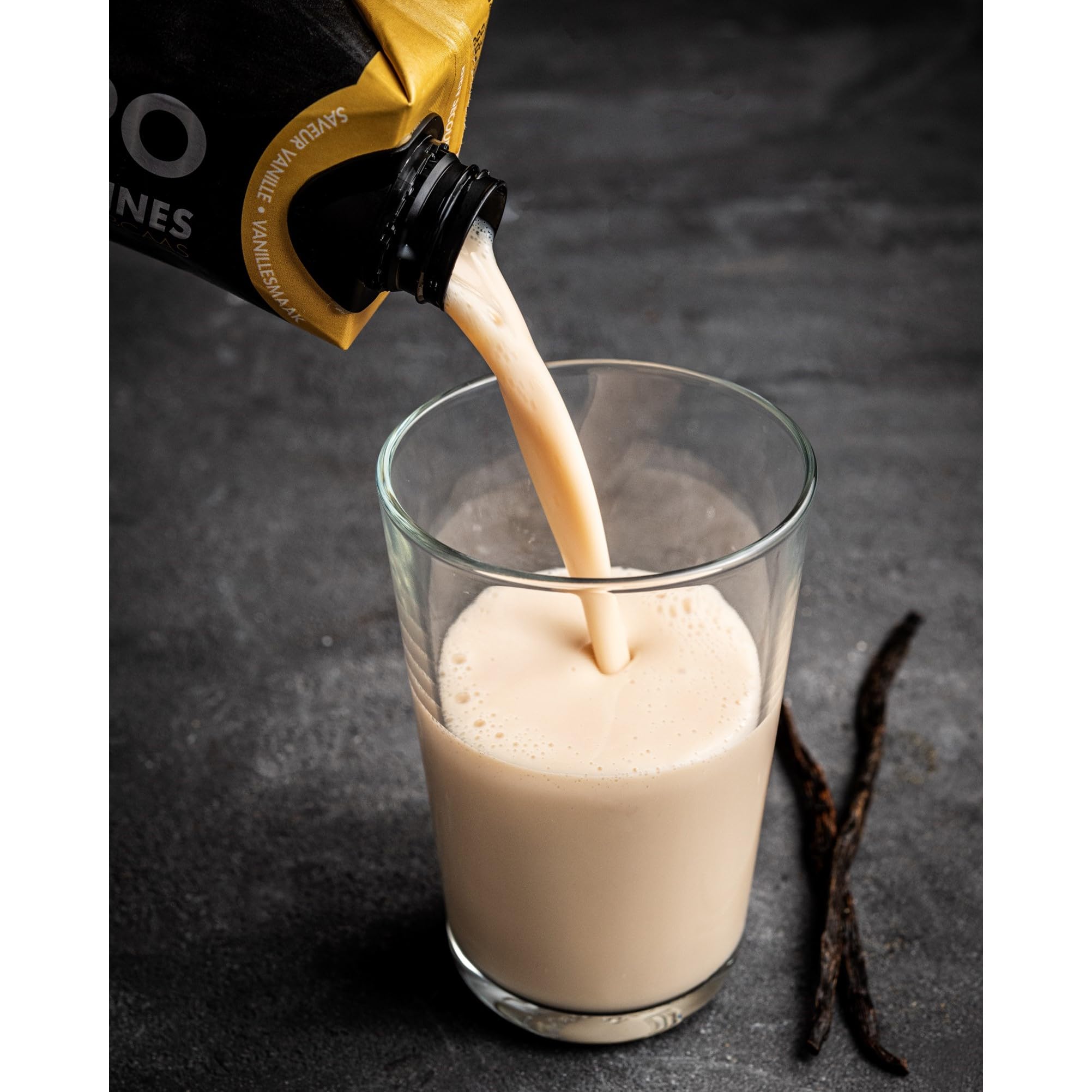 Hipro Boisson Protéinée Goût Vanille, 8 x 330ml