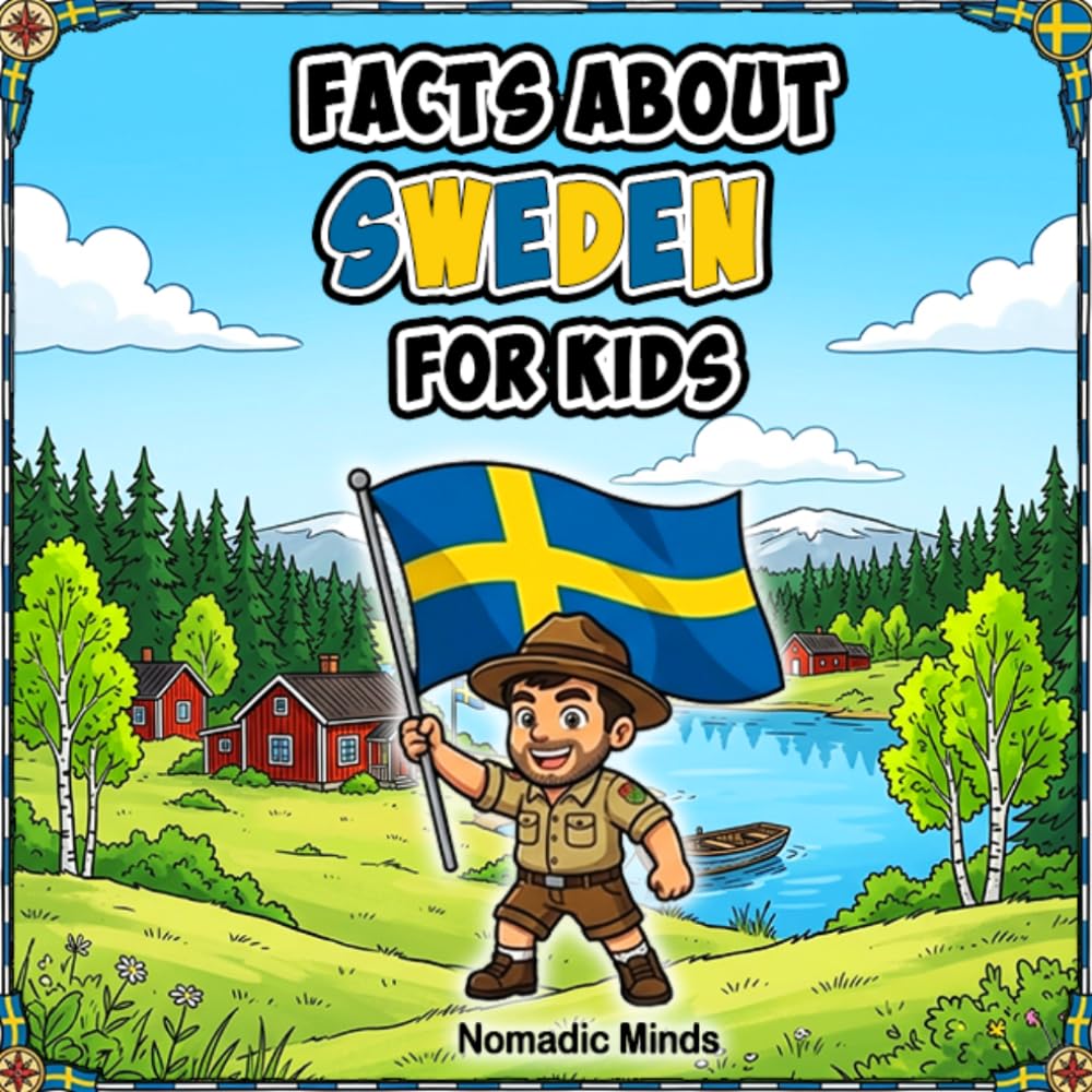 Facts About Sweden For Kids: 100 Amazing Facts About Swedish History, Culture, Wildlife and Traditions (Facts About Countries For Kids)