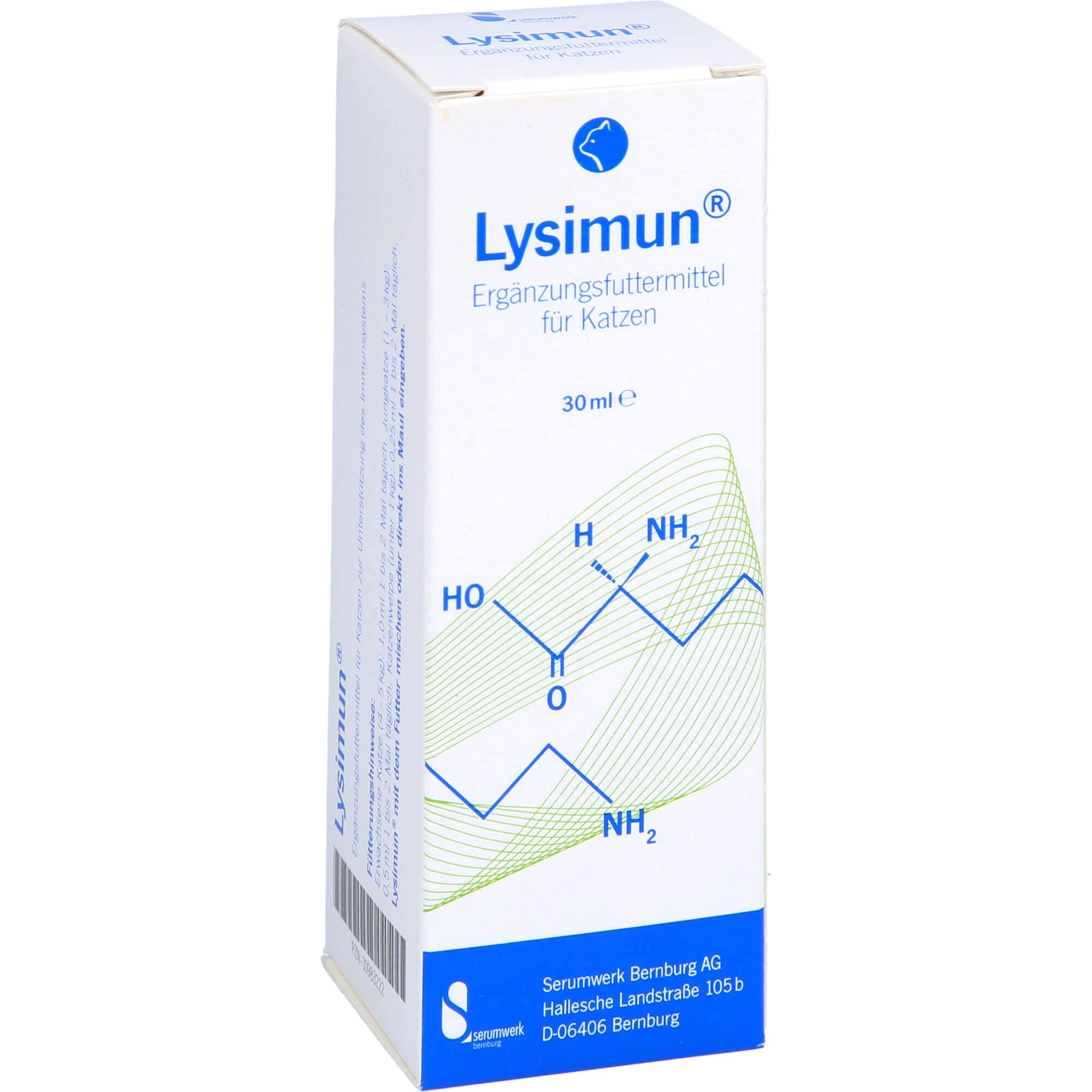Lysimun Ergänzungsfuttermittel für Katzen, 30 ml Solución