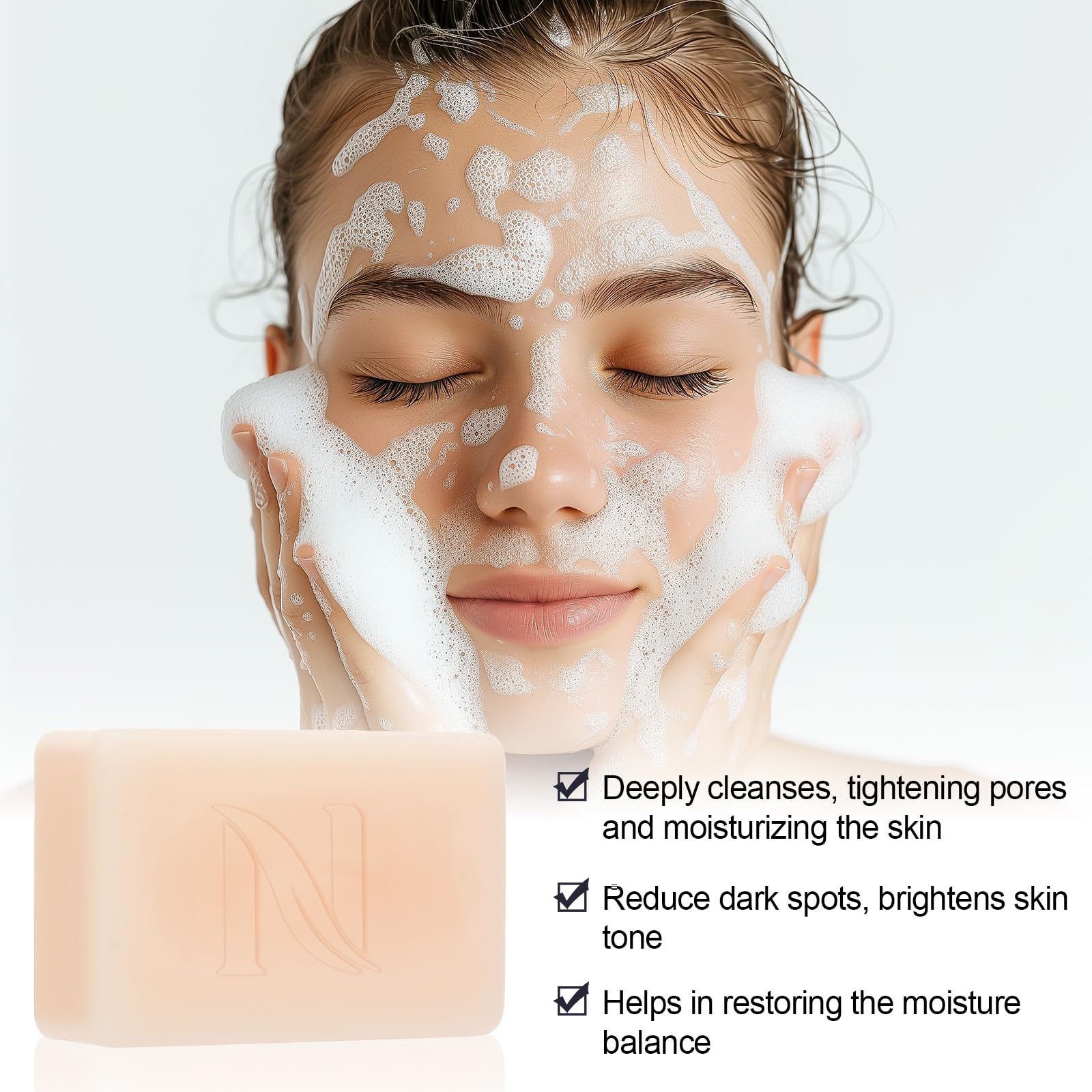 neutriherbs glutathione soap Neutriherbs Skin Brightening Soap for Face & Body (150 G/1 Bar), Glutathione  Glowing Bar Soap for Dark Spots, Turmeric Mens Face Wash-soap, Hand Wash &  Body Wash-bar for Even Skin Tone :