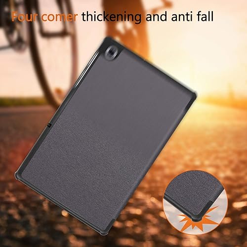 Vista 15 de Funda para Lenovo Tab M10 FHD Plus, ligera, con triple soporte, con función de encendido y apagado automático para Lenovo Tab M10 FHD Plus