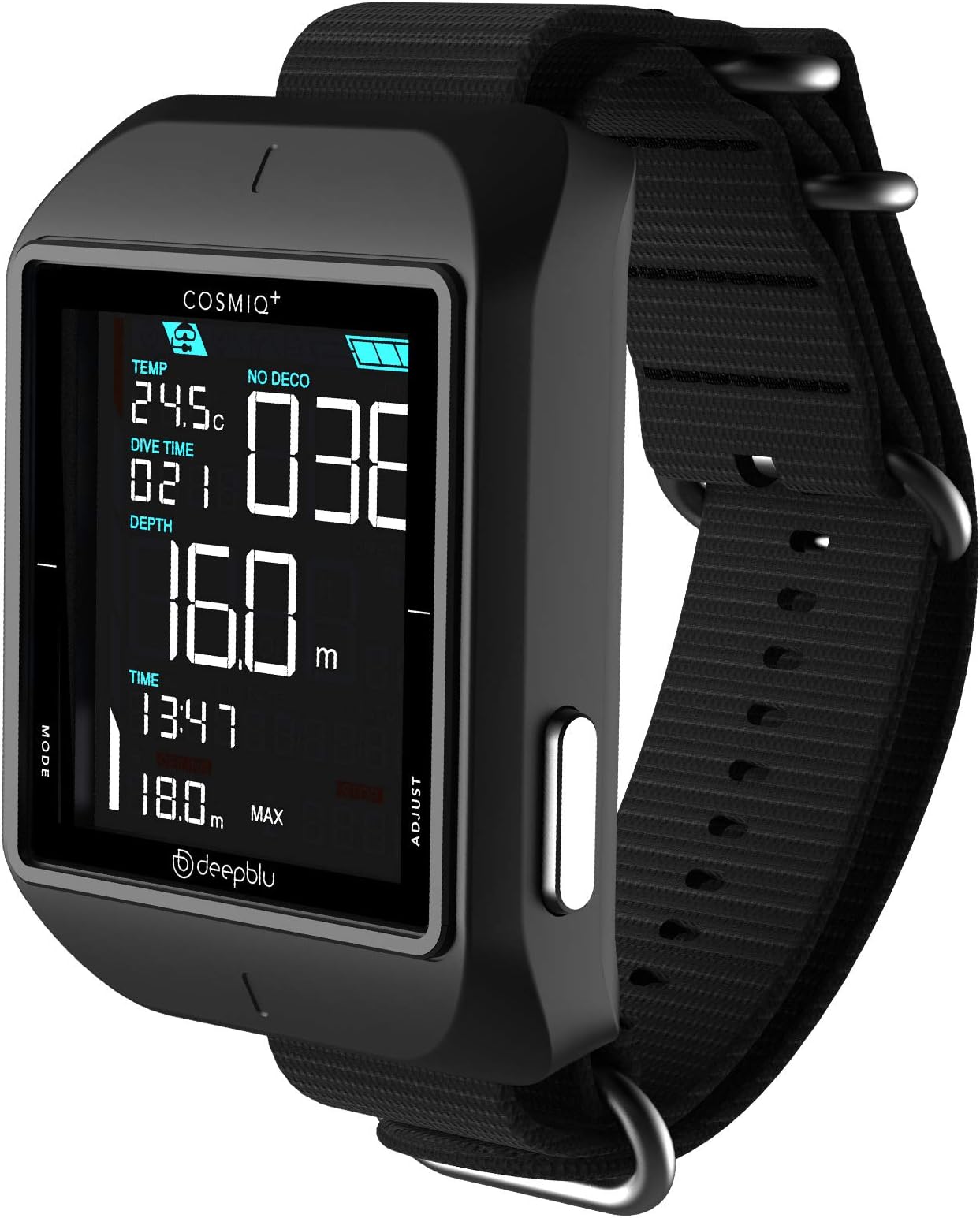 Deepblu Cosmiq+ Dive Computer Bluetooth, Diving Watch Underwater for Freediving Scuba