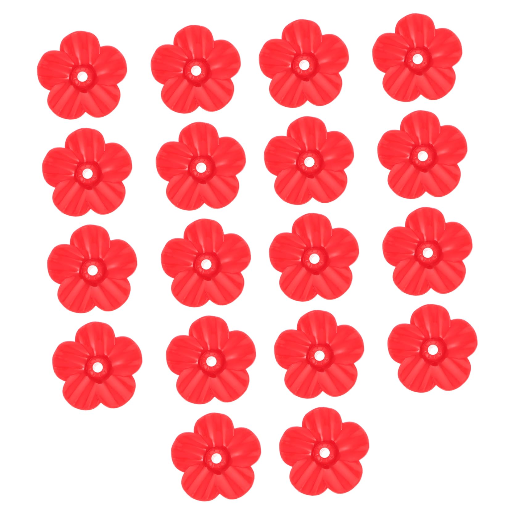 BESPORTBLE Comederos para Pájaros Al Aire Libre 18 Uds Comedero para Pájaros Flores Bebedero para Pájaros Ventana Comederos para Pájaros