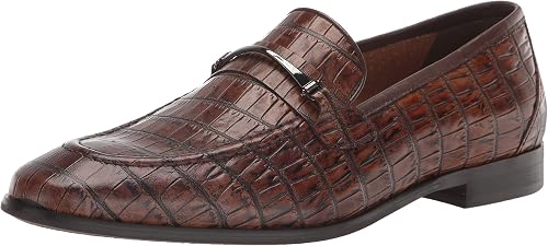 Stacy Adams Men's Ferdinand Slip On Loafer,Cognac,11.5M