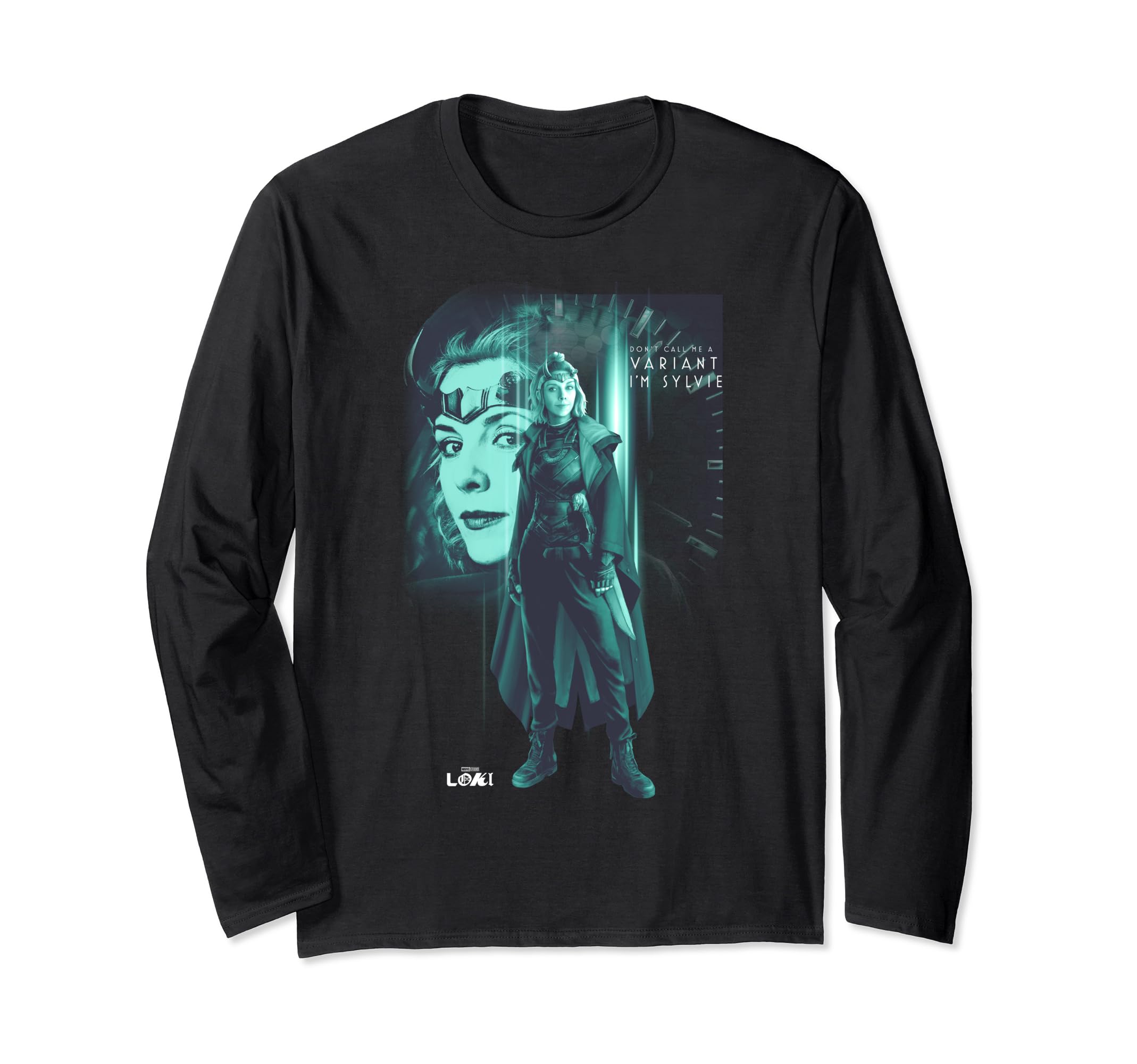 Marvel Loki Sylvie Variant Verify Through Deletion Long Sleeve T-Shirt
