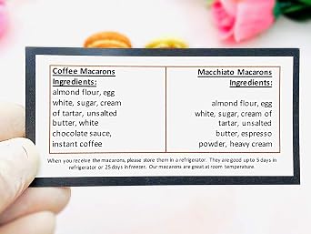 6 قهوة & أمبير ؛ Macchiato Macarons Value Pack