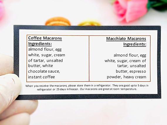 6 قهوة & أمبير ؛ Macchiato Macarons Value Pack