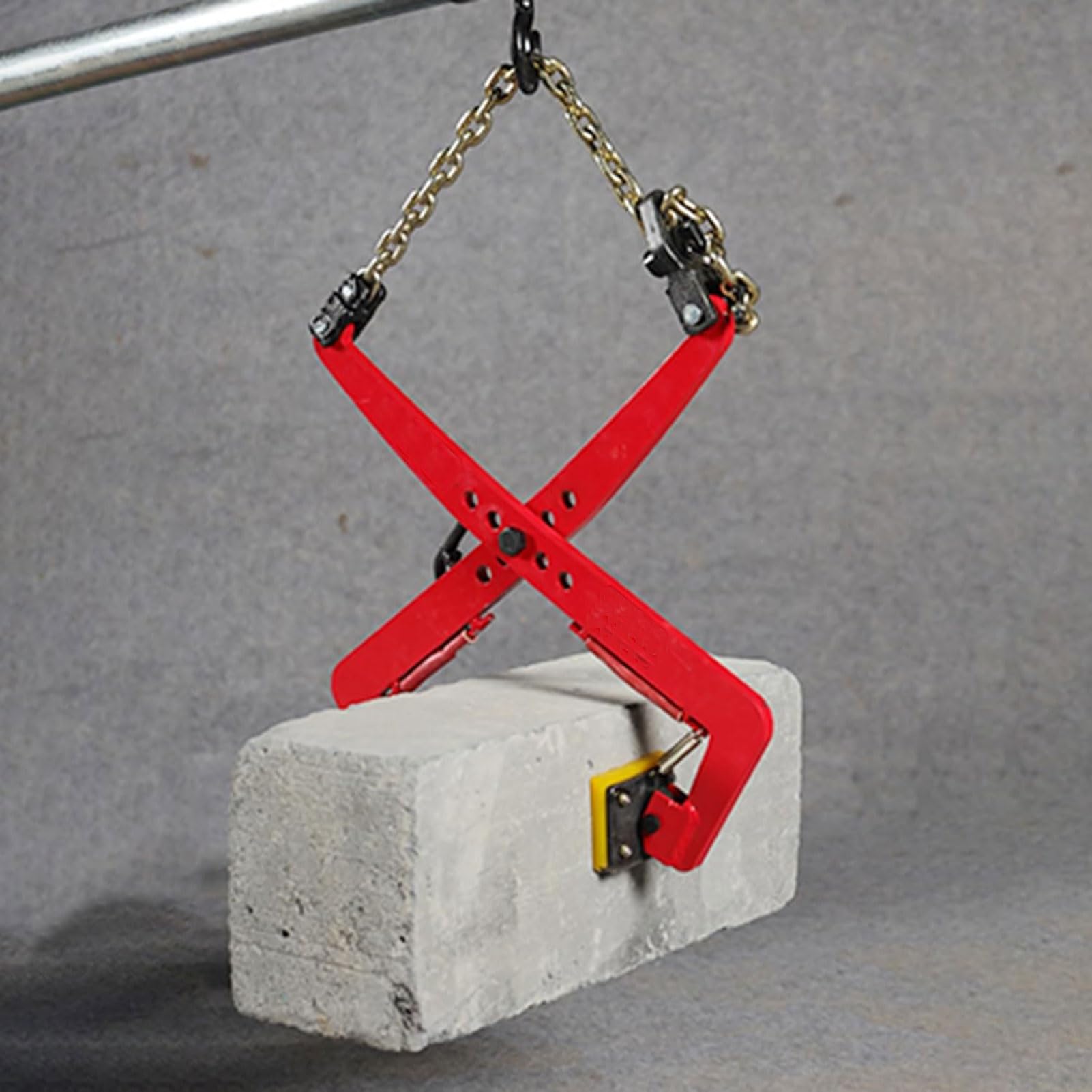 Abrazaderas para elevación de Piedra, Abrazadera Vertical para Placas, Abrazaderas Verticales de Acero de Alta Resistencia Tipo Cadena, para elevación y Transporte de lám