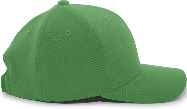 Pacific Headwear M2 Performance Hook-and-Loop Adjustable Cap, Kelly, OS