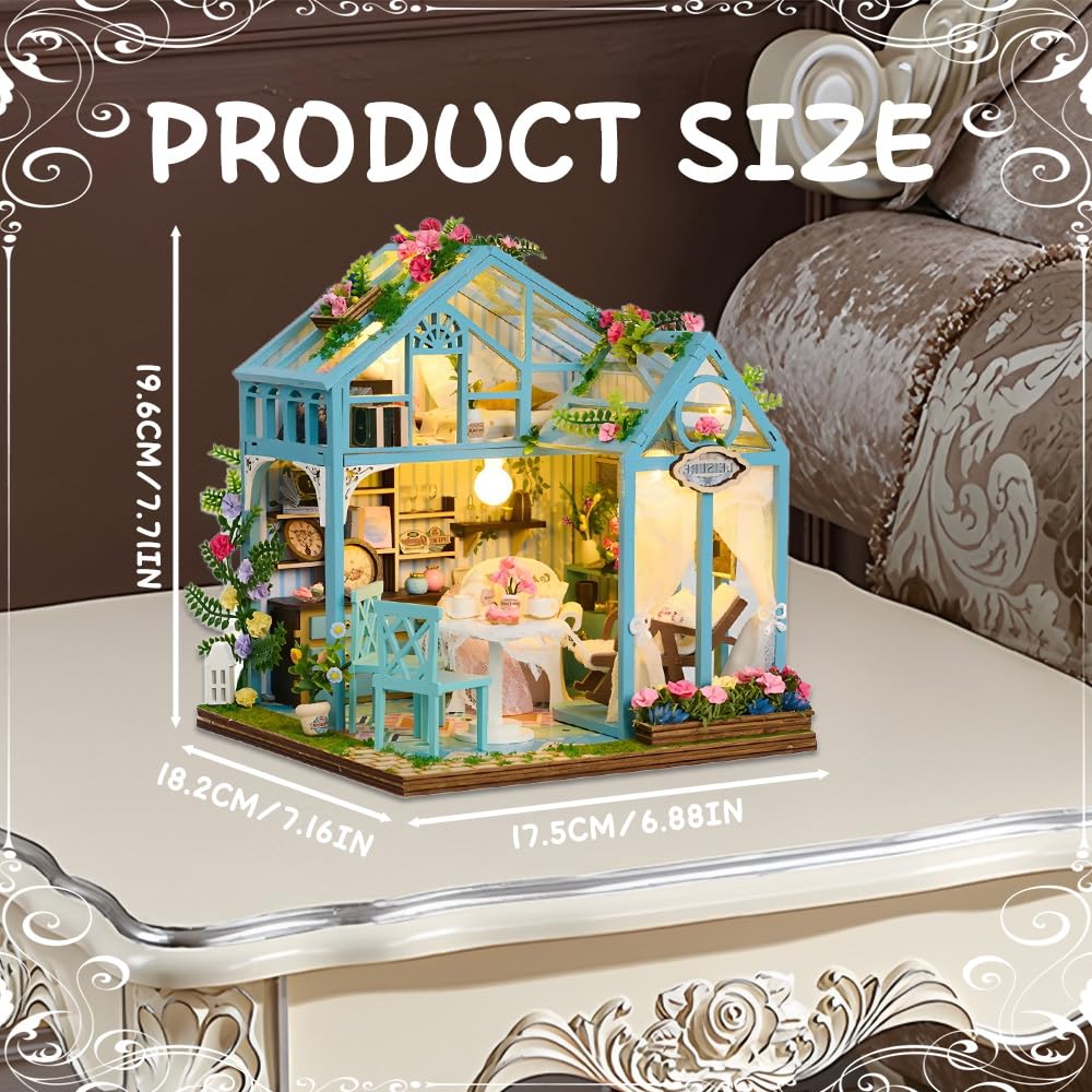 Fai da te Book Nook K casa delle bambole in miniatura con