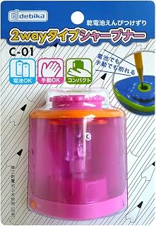 Debika 黛比卡 卷笔刀 两用型 C-01 粉色 043717