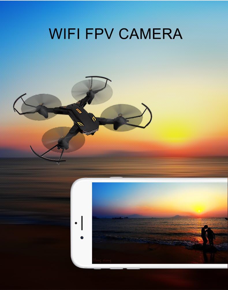 Visuo XS809S Drone WiFi FPV Camera View