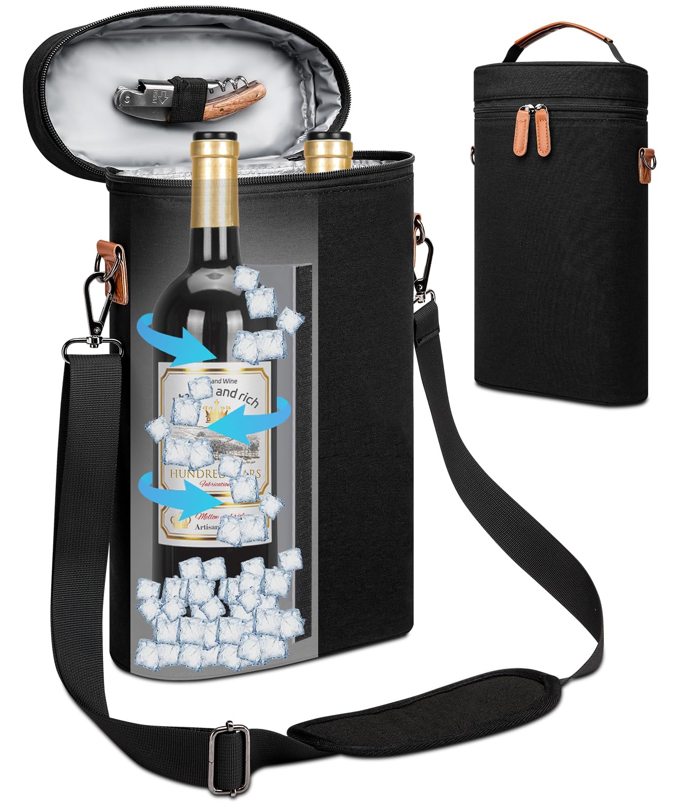 Wine Cooler Bag Wine Dispenser Bag Alcohol Bags For Liquor Hidden