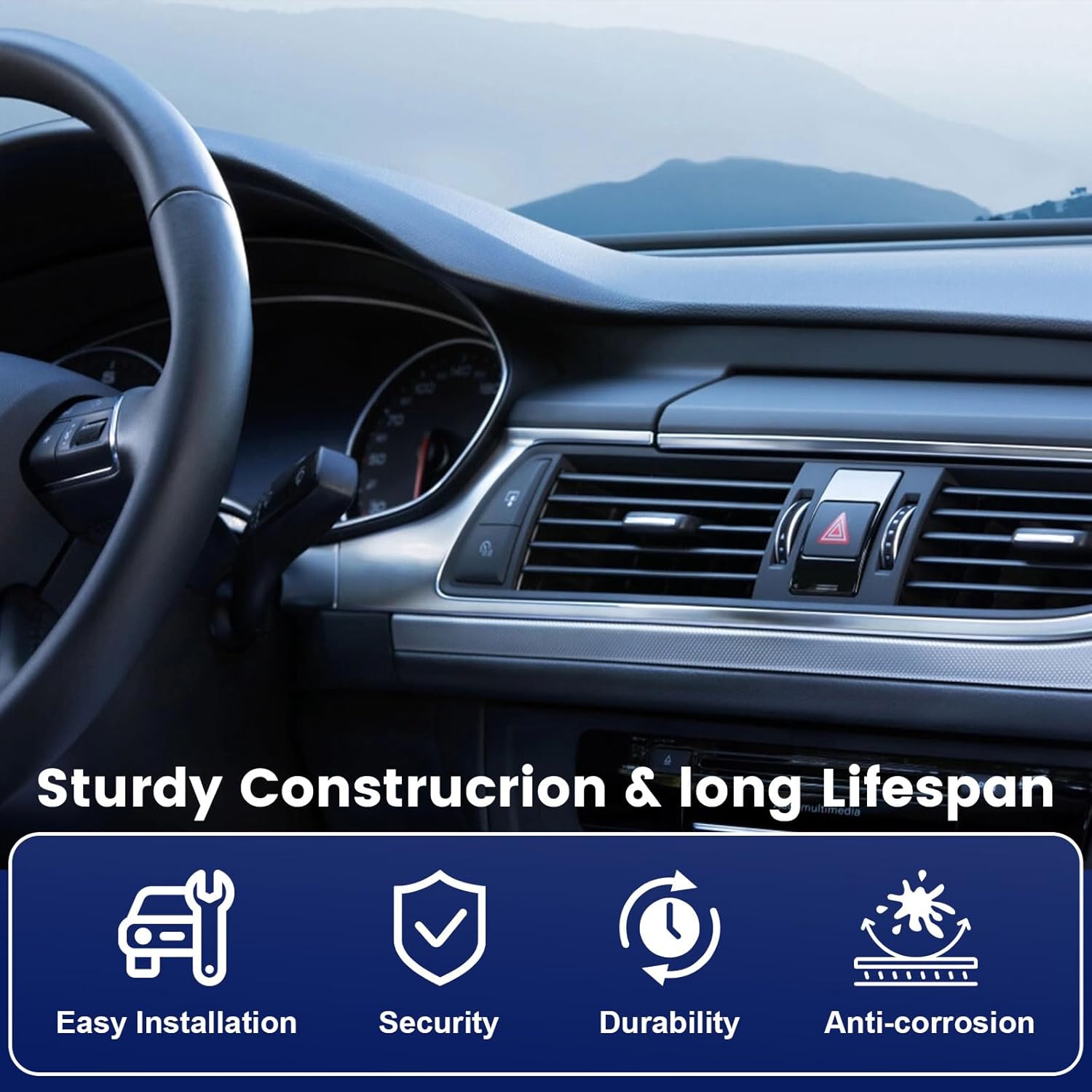 Ignition Switch Lock Cylinder Compatible with 2001-2010 Chrysler Durango Dakota Ram 1500 2500 3500 Pickup Truck Van Replace OE# 924-709