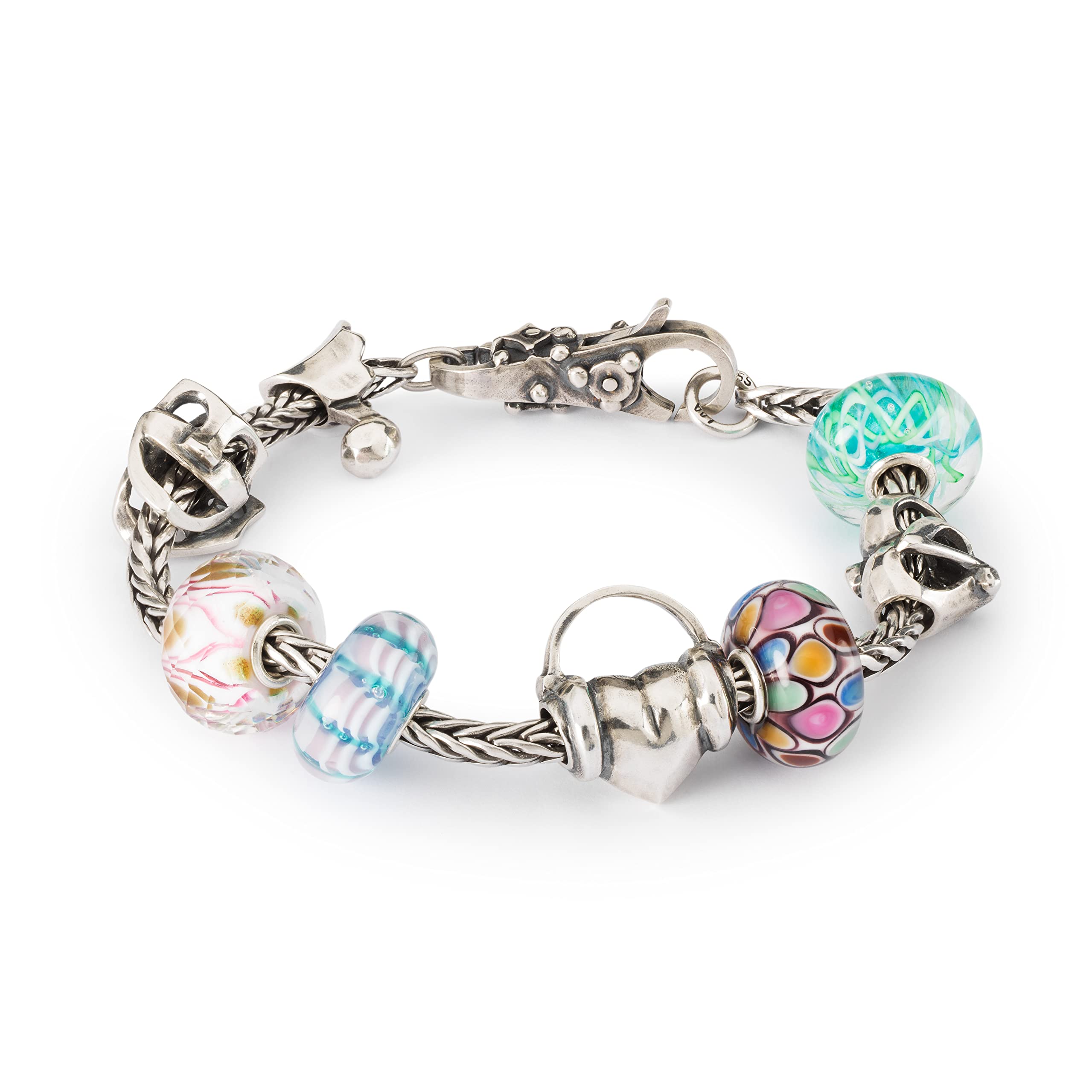 Trollbeads TGLBE-20366 Perle en verre Motif chemin des miracles, Verre