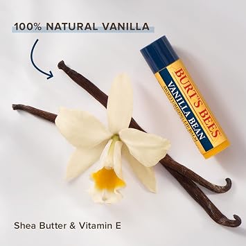 Burt's Bees 2-Piece Lip Balm Set (Beeswax + Vanilla)