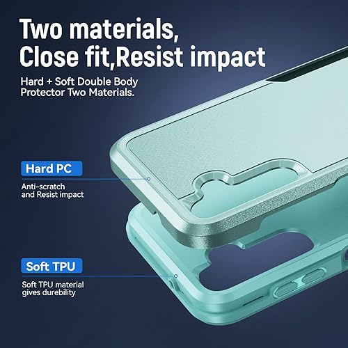 Miniatura 7 de Fucozan Funda para Samsung Galaxy A14 5G con protector de pantalla con anillo de soporte, resistente protección de grado militar a prueba de golpes