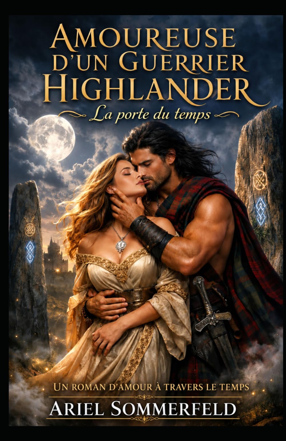 Amoureuse d'un guerrier highlander: La porte du temps: Un roman d'amour à travers le temps