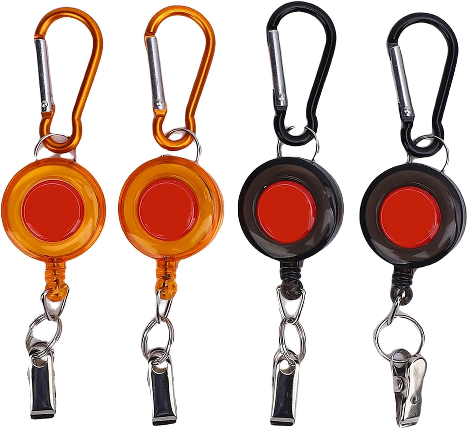 Anti Loss Retractable Keychain Lanyard, 60cm Secures Head Cover to Golfing Bag, with Durable Plastic Design, for Golf Gloves Scarf Hat Club Head Covers