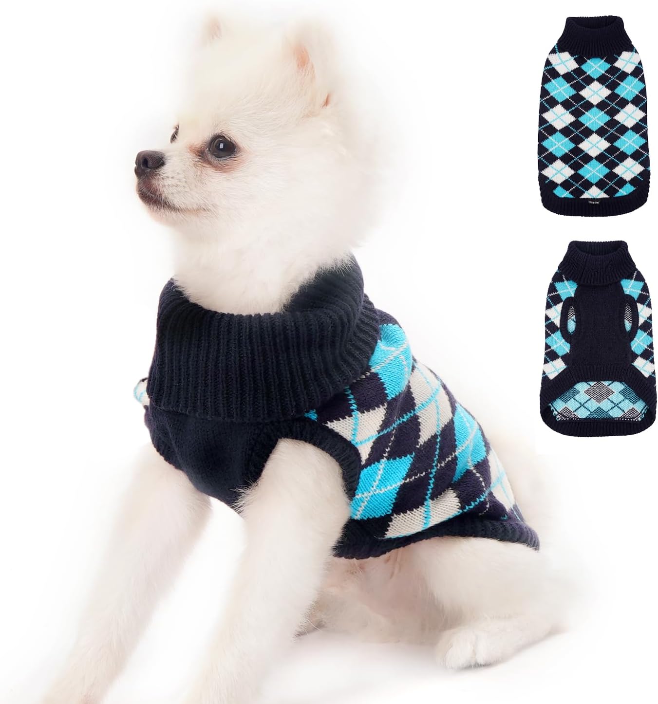 ThinkPet Small Dog Sweater Dog Christmas Sweaters for Small Dogs Girl Boy Dog