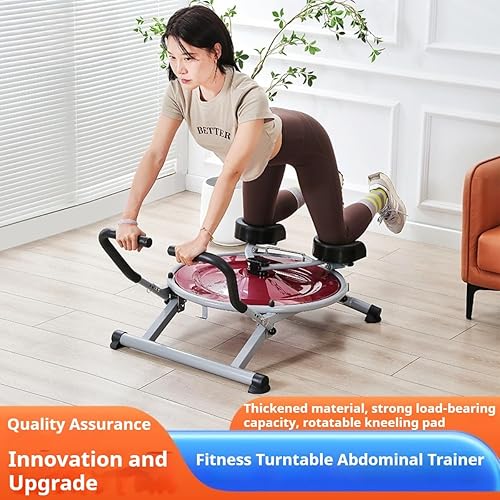 Miniatura 2 de Ocdin Ab Circle Pro Fitness Turntable Abdominal Trainer - Equipo de gimnasio en casa con almohadilla giratoria para rodillas