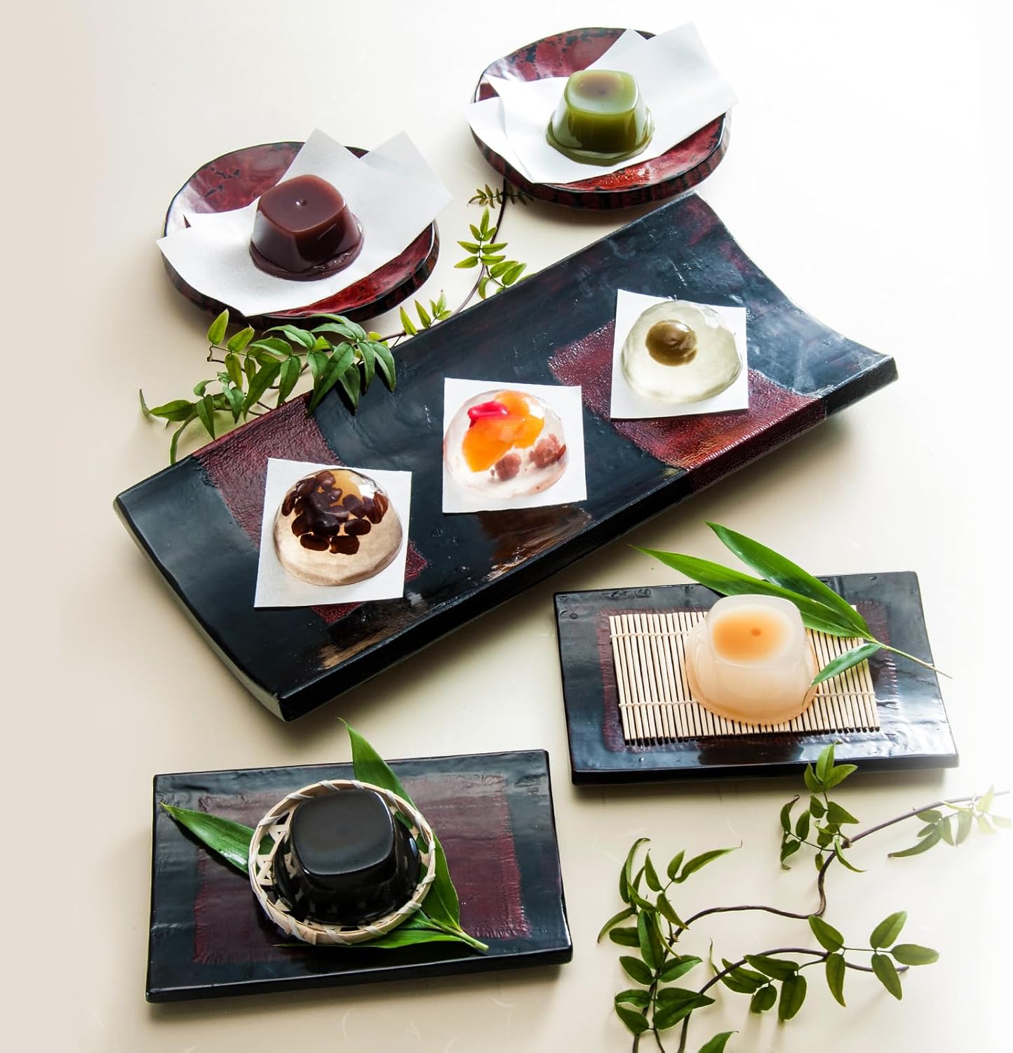 お中元 ギフト 和菓子 ギフト 和スイーツ ゼリー 水羊羹 創味菓庵 季節の雫と恵み 9個(8種9個) 詰め合わせ スイーツ 和菓子