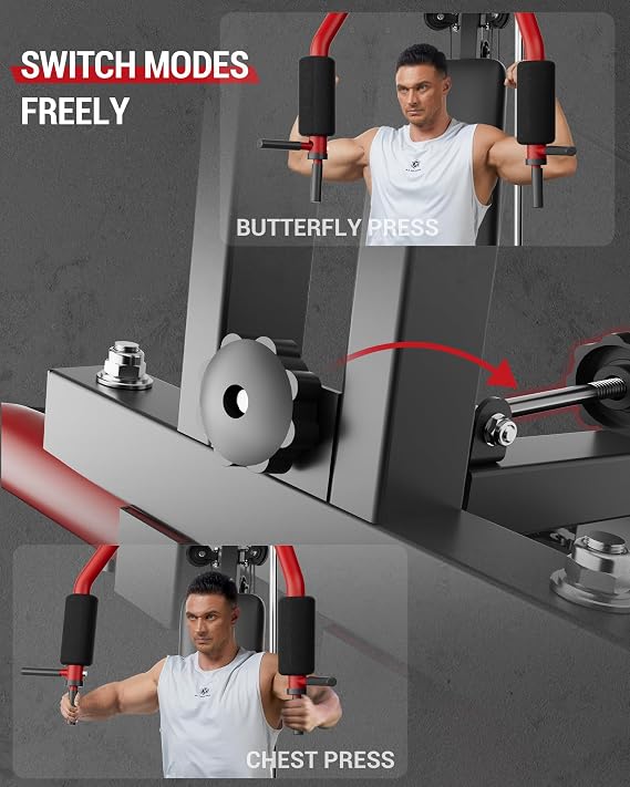 Multifunctional Equipment, 5-in-1 Full Body Workout Machine