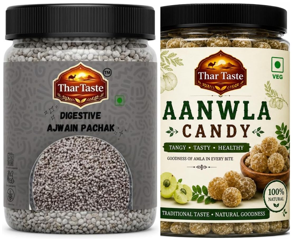Thar Taste Ajwain Pachak 100g + Aanwla Candy 100g | Combo of 2-image-33