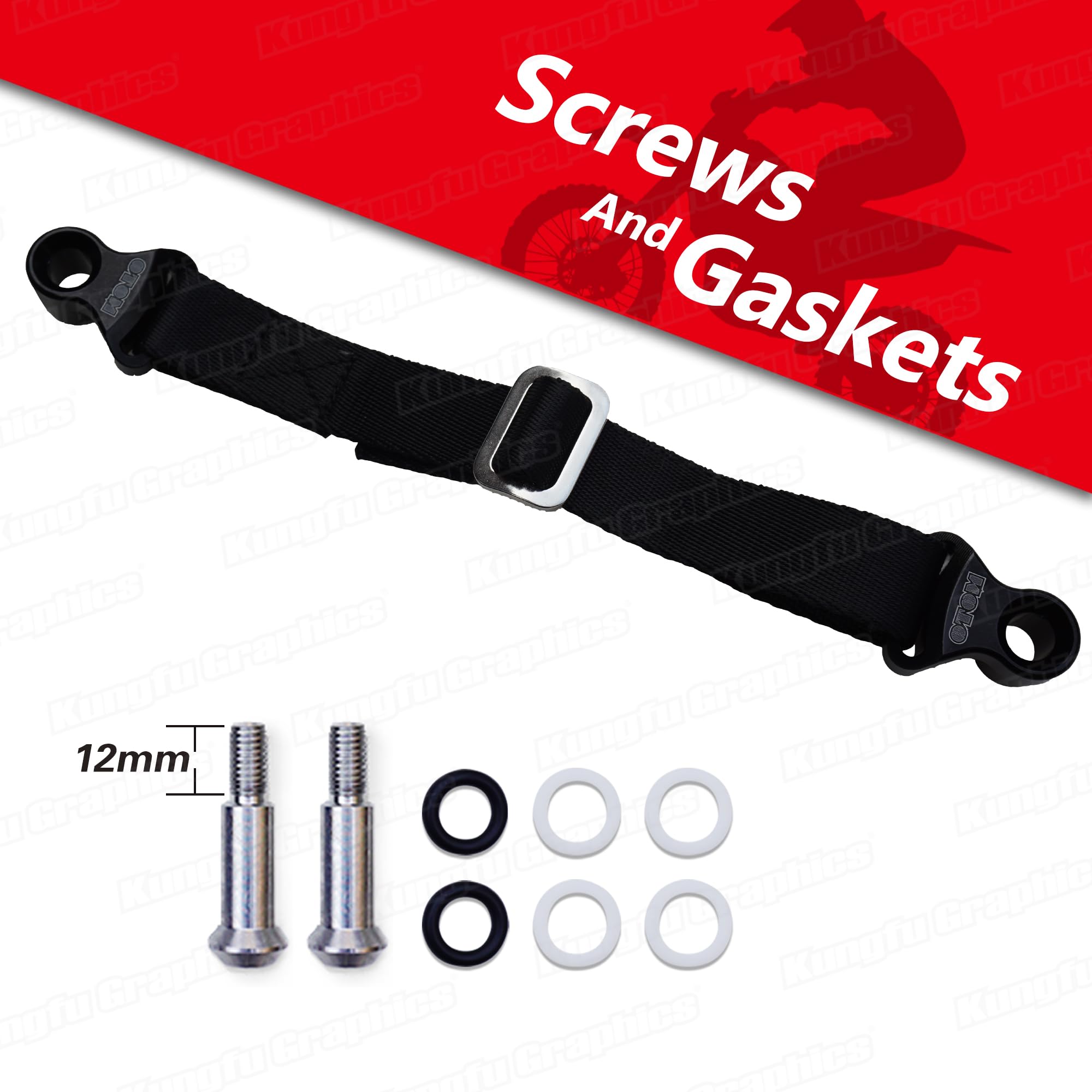 Amazon.com: Rear Adjustable Rescue Strap Pull Strap Rope for