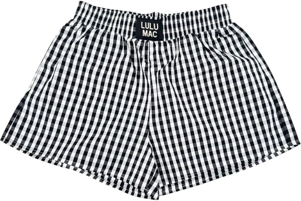 LULU MAC Boxer Style Soft Cotton Shorts