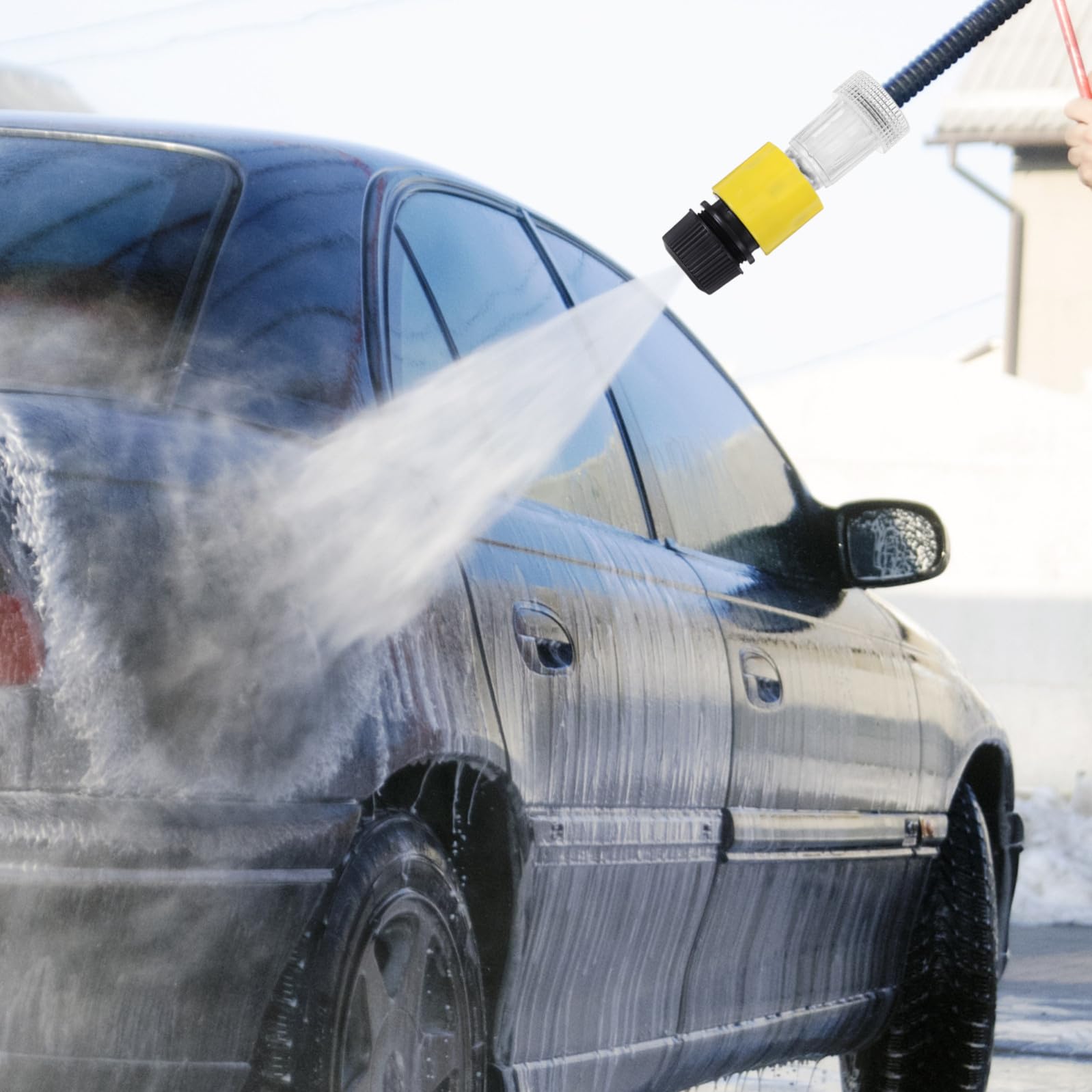 Connettore di Conversione Rapida per Idropulitrice ad Alta Pressione, Filtro per Acqua, Tenuta Stagna