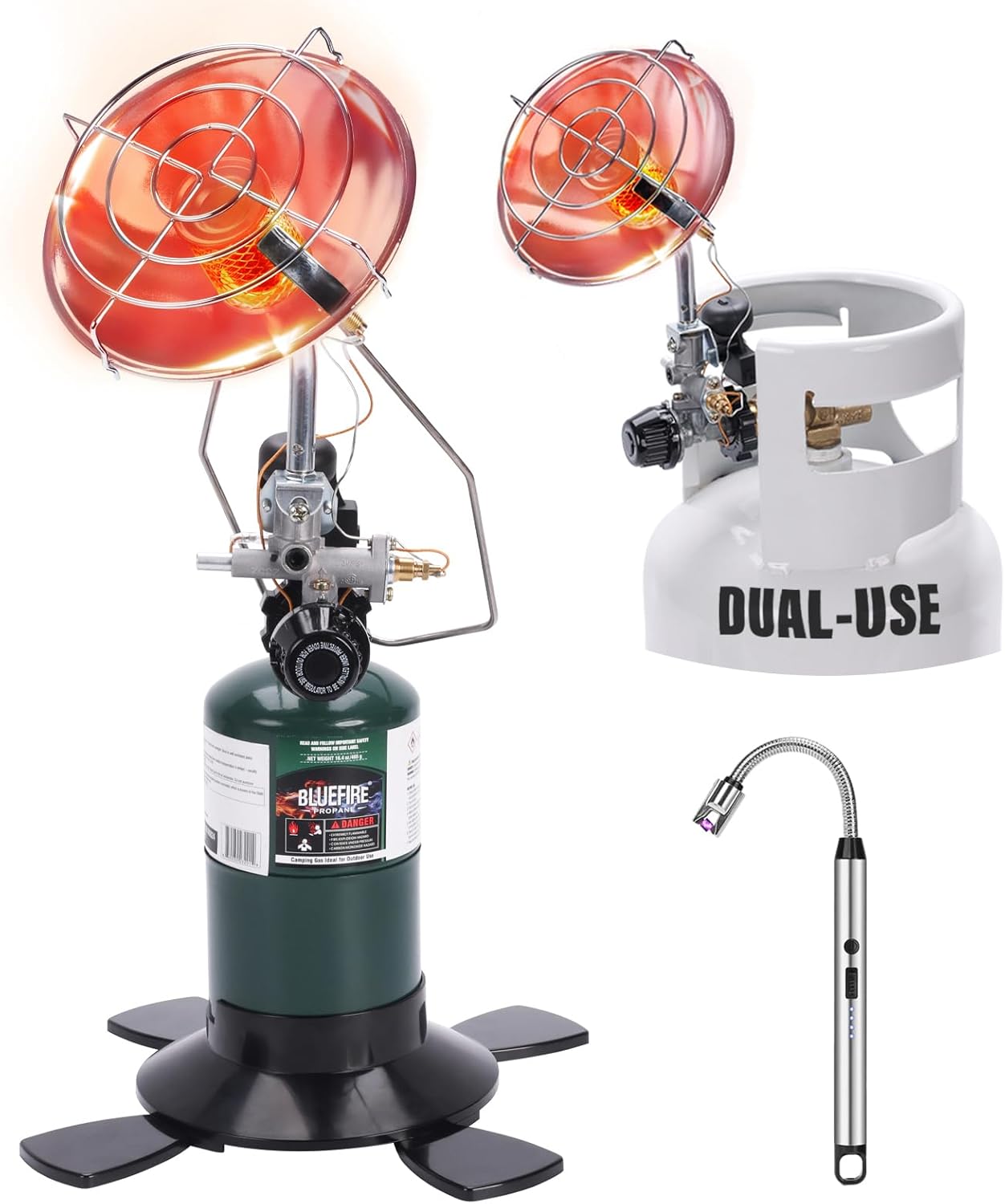 Hotdevil NewGen 2 in 1 Propane Heater for Camping Outdoor