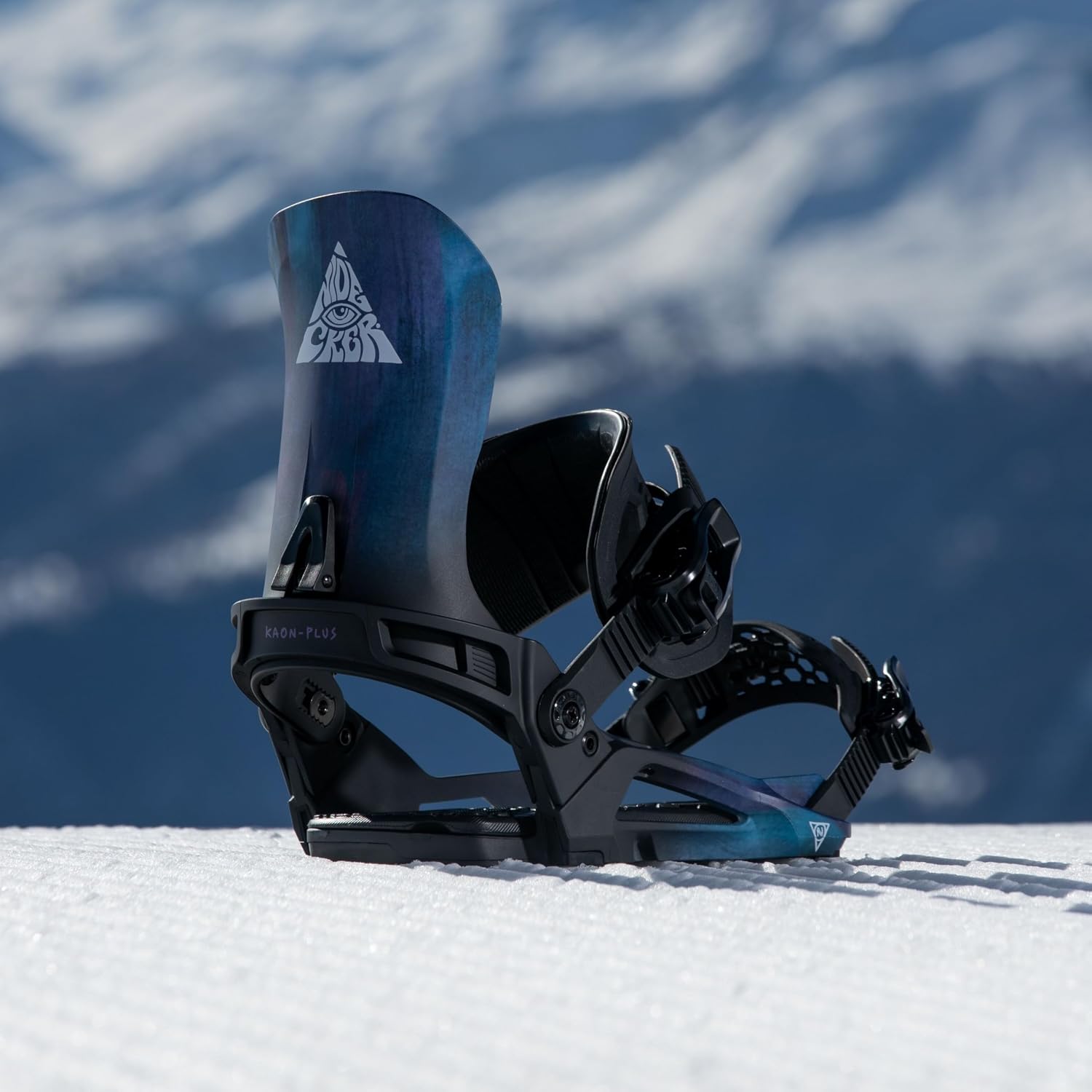 Nidecker Kaon-Plus Snowboard Bindings – Reinforced Bio-Strap, N-Flex Baseplate & ExoFrame Comfort