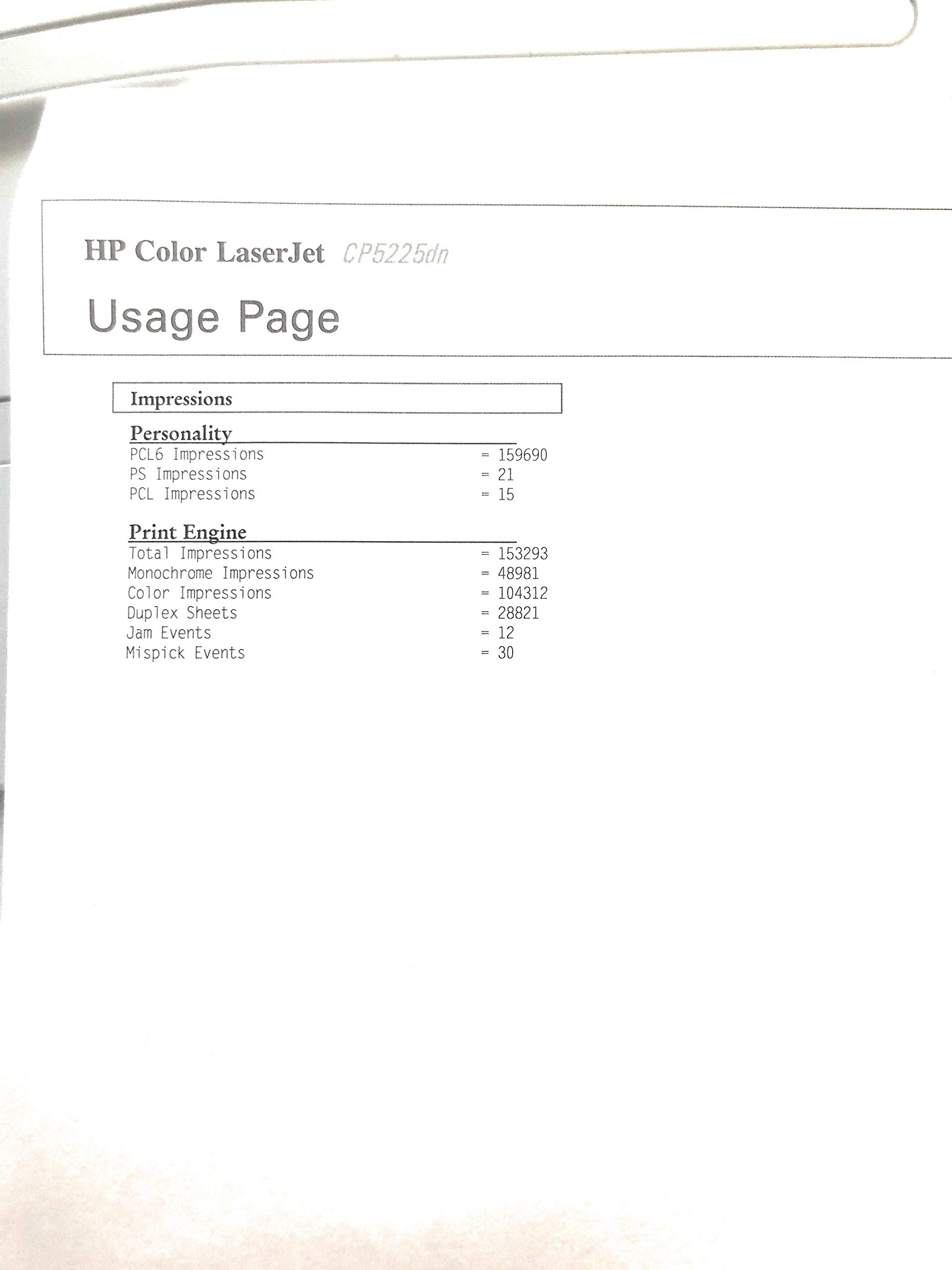 HP Impresora HP Color LaserJet Professional CP5225dn - Impresora láser (Laser, Hasta 75.000 páginas, 20 ppm, 20 ppm, 10 ppm, 1 MB)