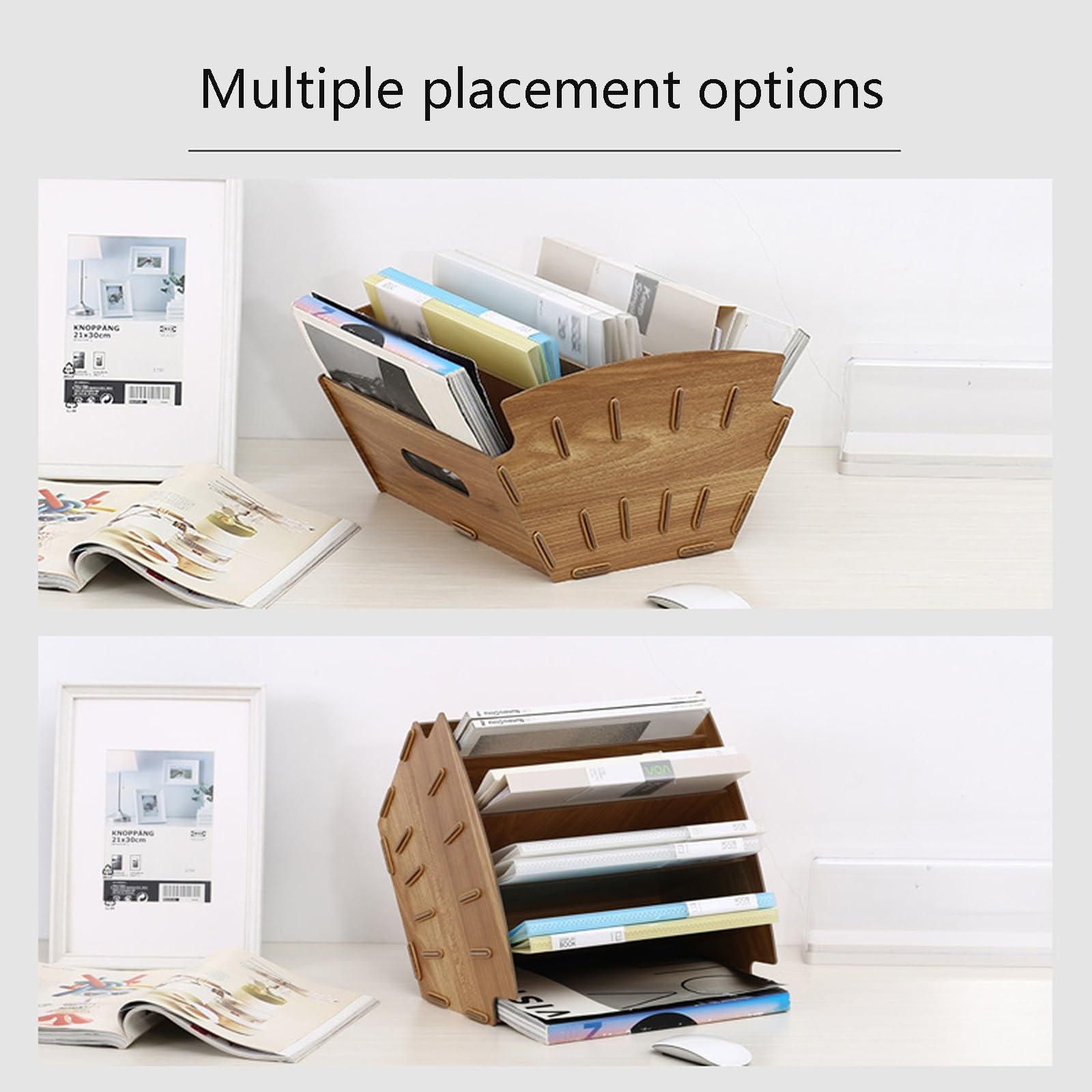 Hängeordner-Organizer Im DIN-A4-Format, Ablagekörbe Für Das Büro/Homeoffice(C)