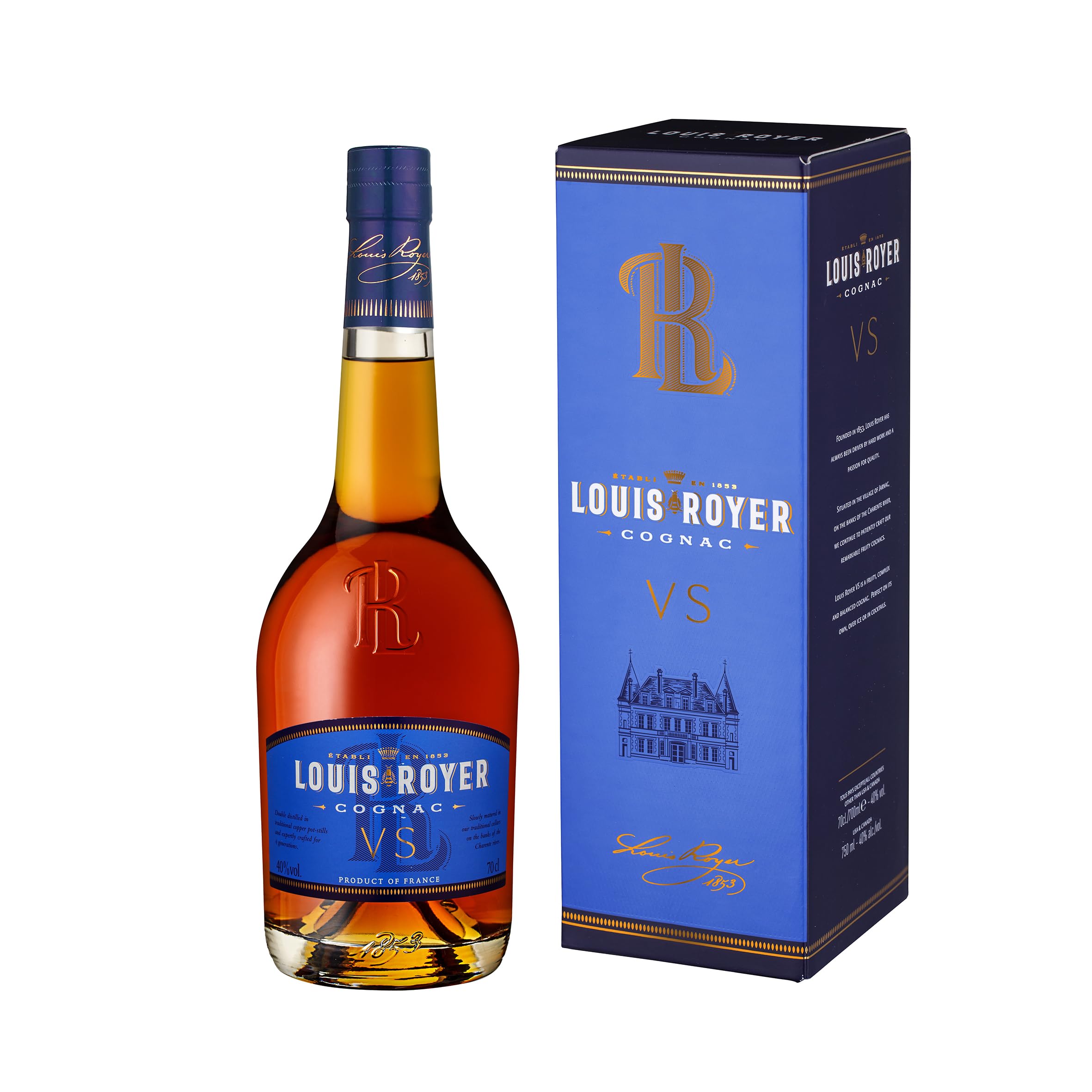 Louis Royer VS Cognac Brandy, 70 cl