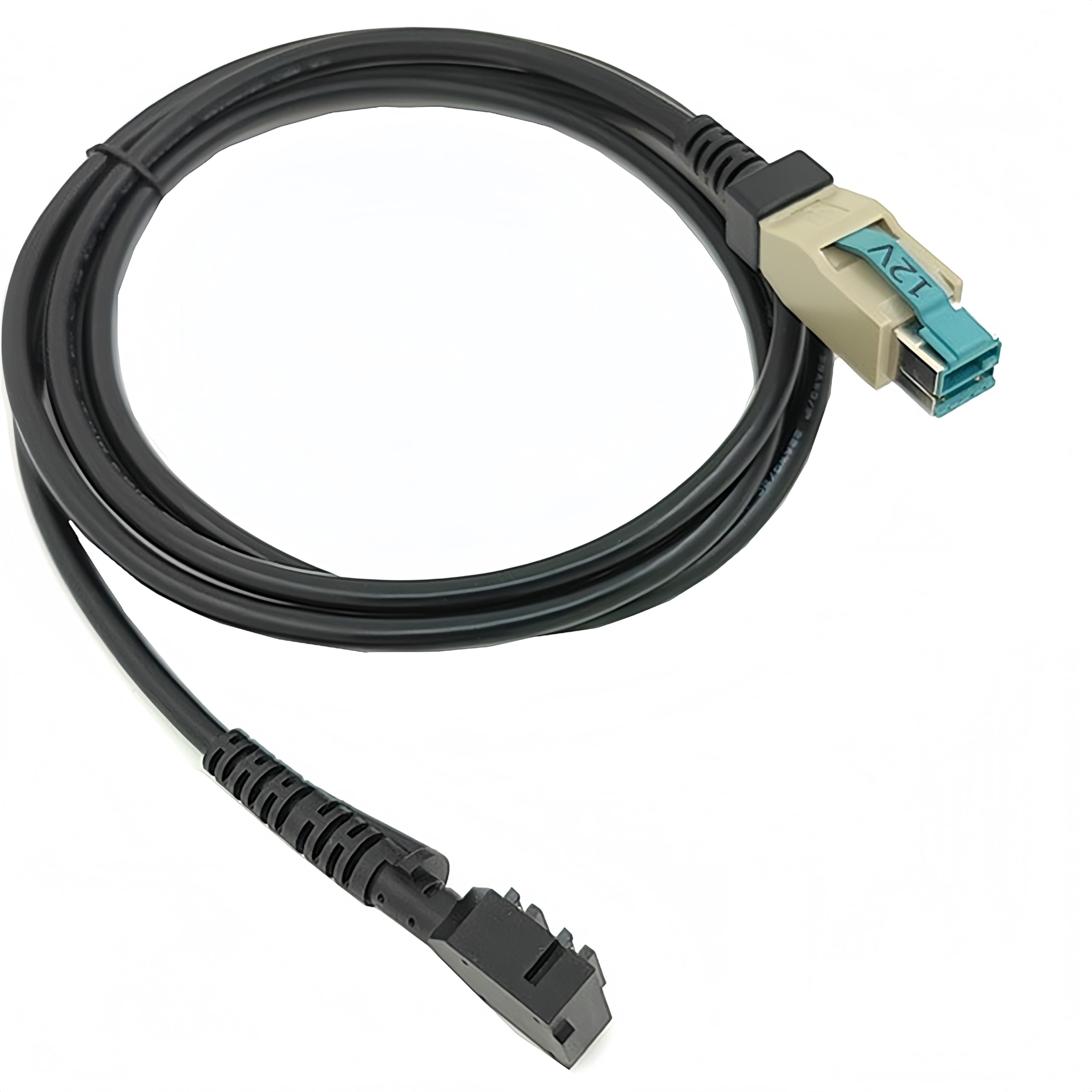 Cavo USB alimentato da 12 V a doppio IDC a 14 pin per Verifone VX810 VX820 VX805P, CBL-282-033-02-A, 2 m (6 piedi).