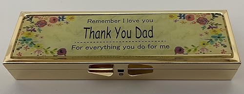 Miniatura 6 de AmyZone - Organizador de píldoras, regalo para papá o padre, semanal de 7 días con recordatorio, pastillero portátil compacto para guardar