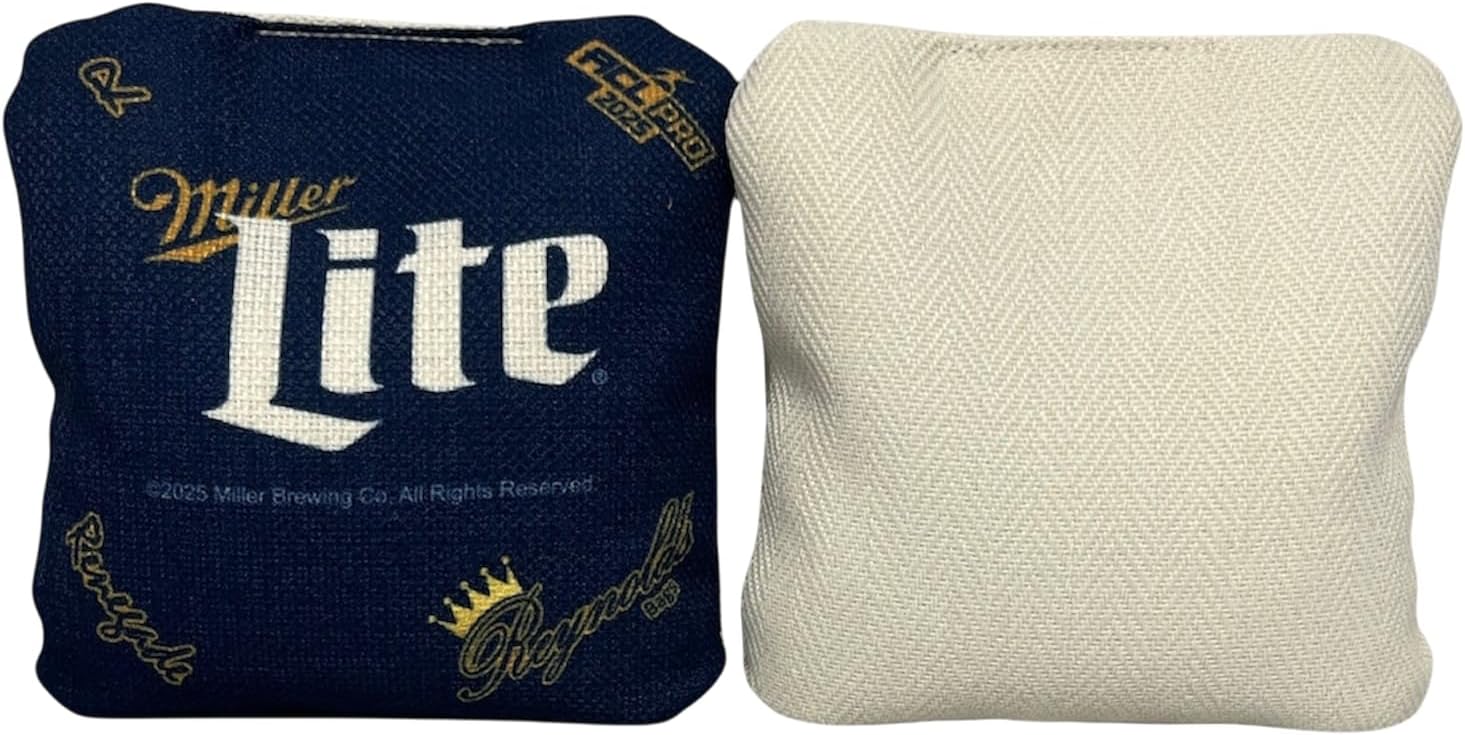 Reynolds Cornhole Bags - Miller LITE - ACL Pro Approved - Set of 4