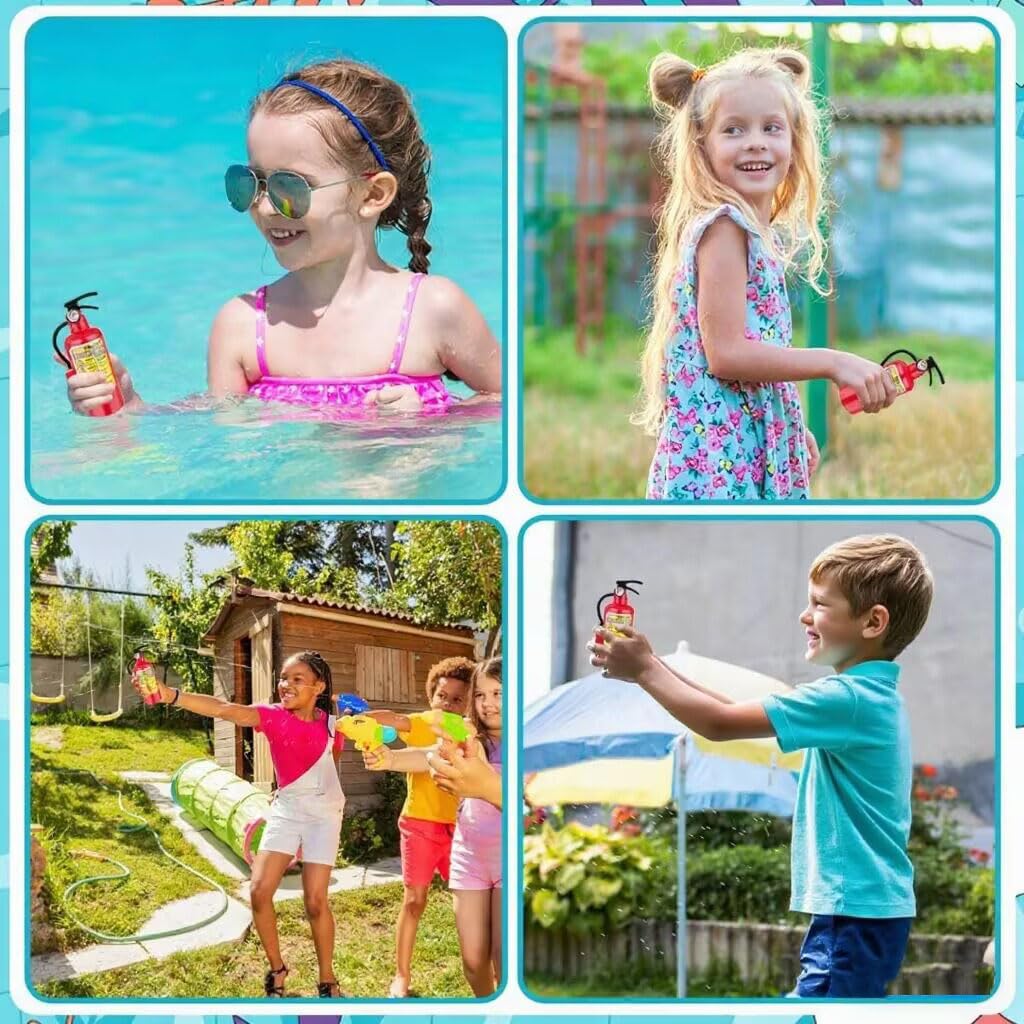 10PCS Giocattoli Estintori, Mini Estintore Giocattolo d'acqua per la Piscina Partito Favore, Giochi Estivi per Bambini All'aperto
